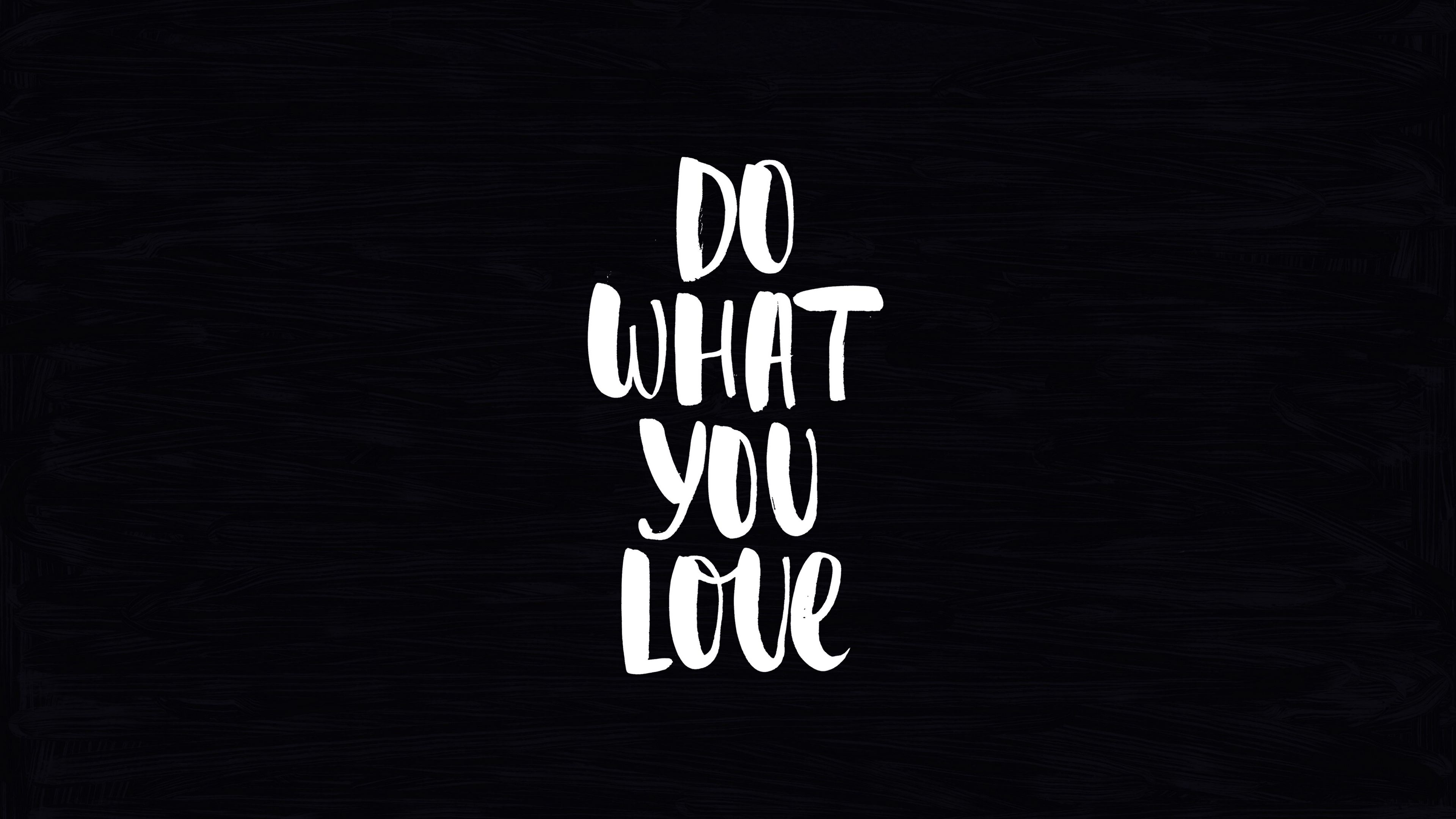 inscription, text, motivation, black background, 4k, HD Wallpaper
