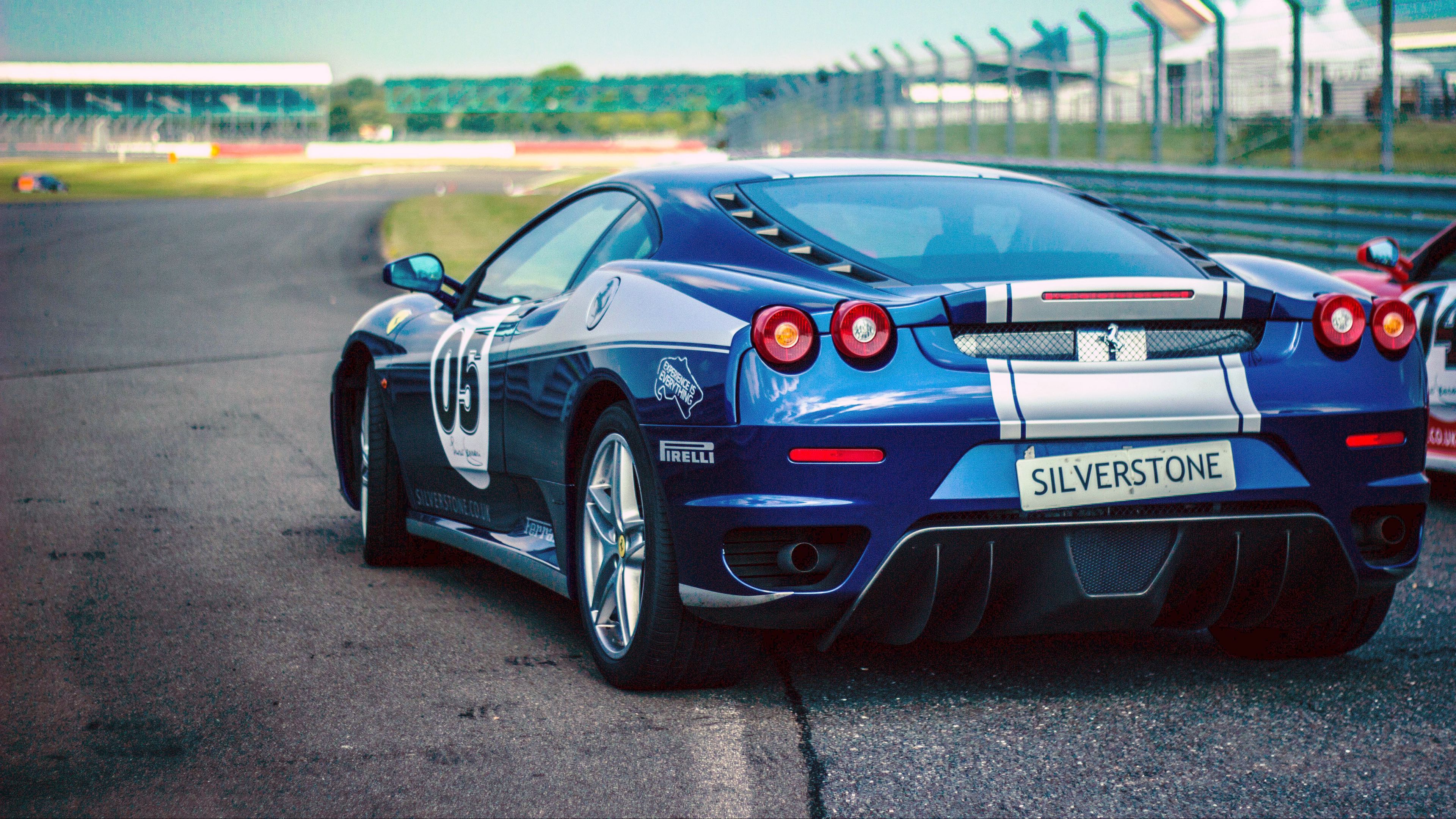 sports car, side view, blue, 4k, HD Wallpaper