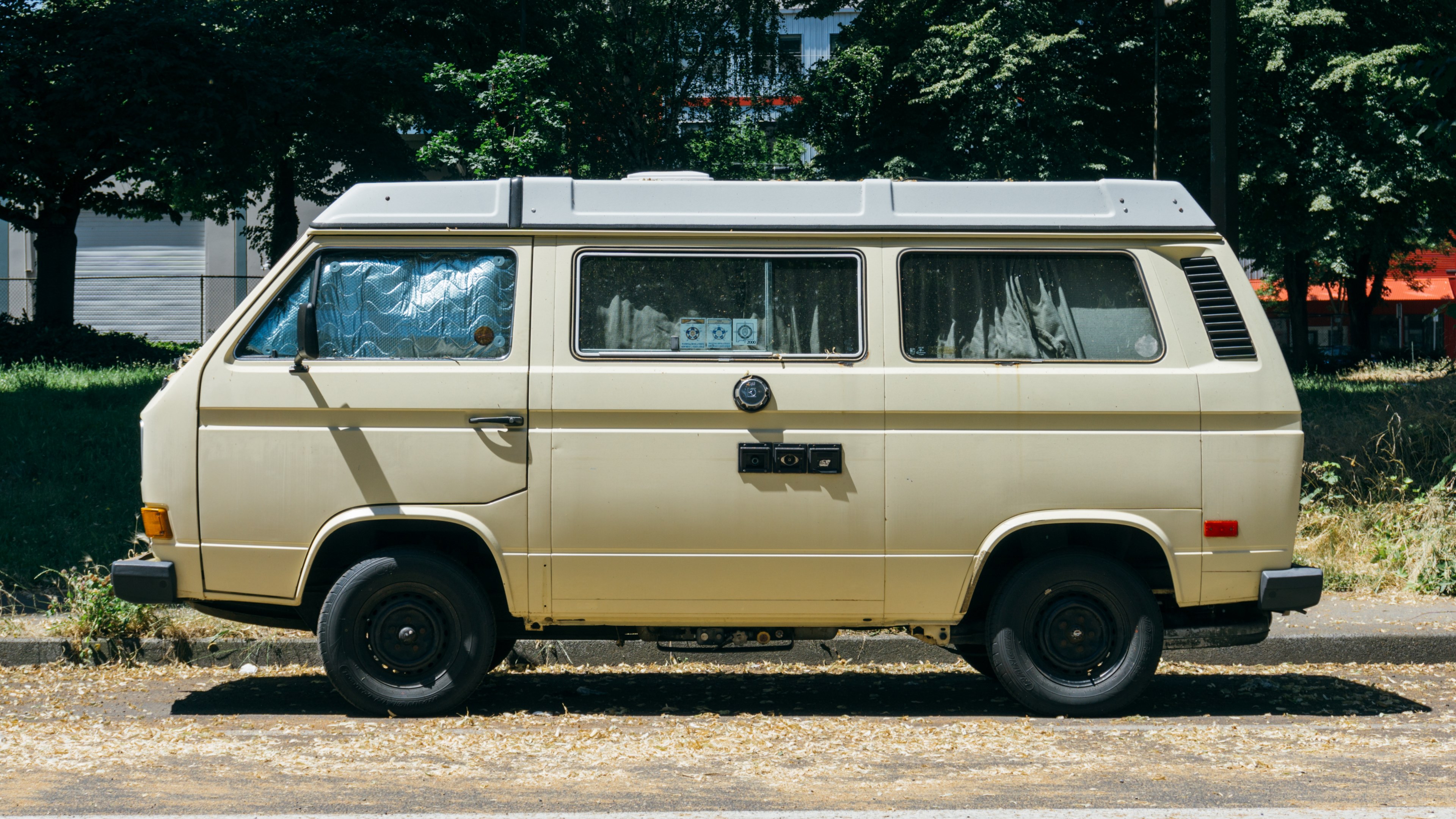 pnw camper portland and pdx 4k, HD Wallpaper