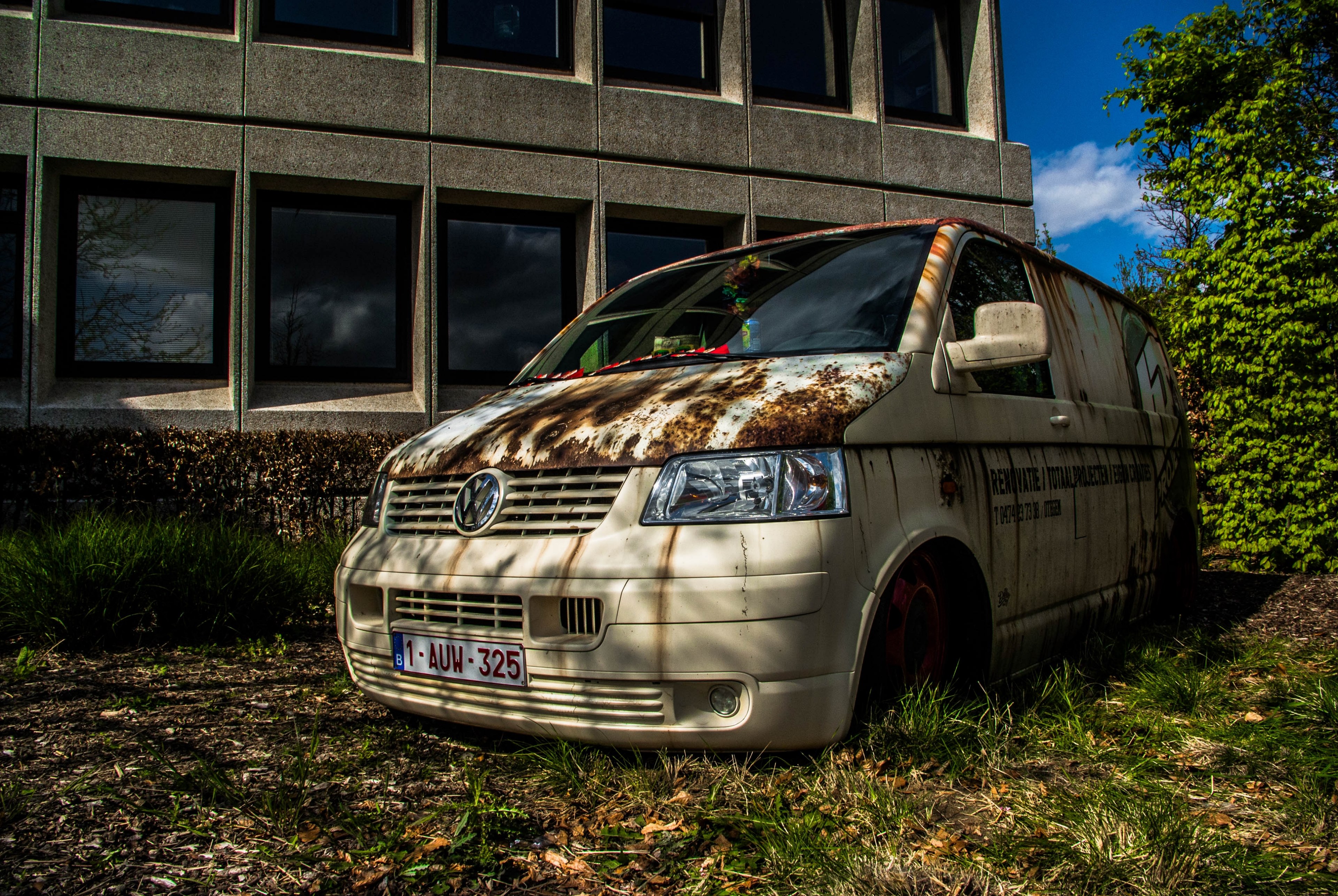 tow truck travel beach wagon and old 4k, HD Wallpaper