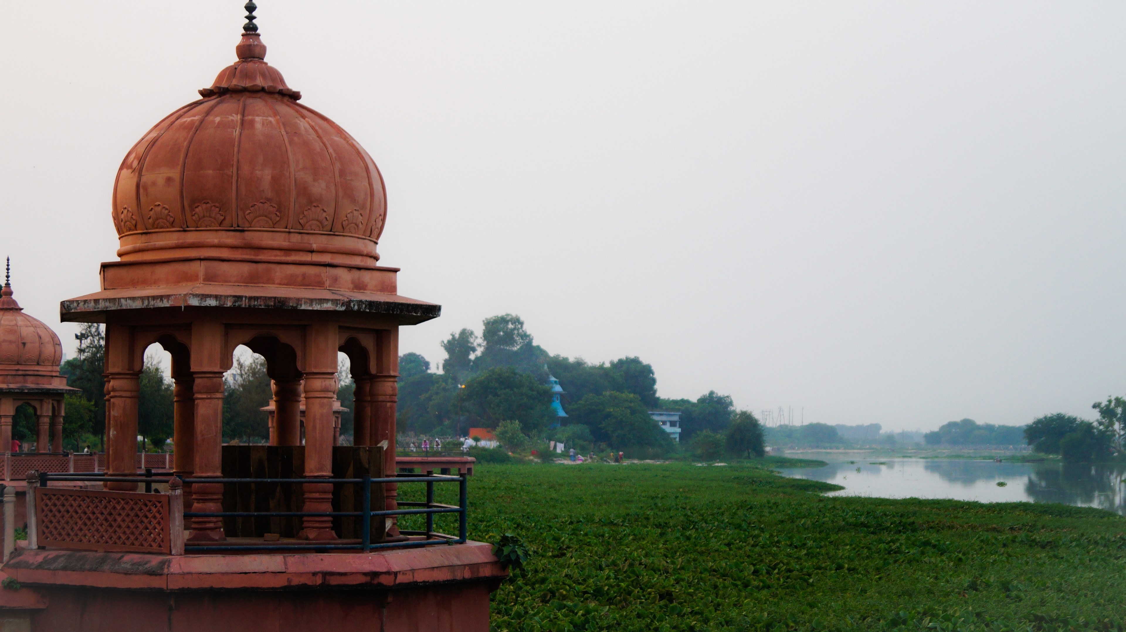 river uttar pradesh lucknow indium and old lucknow 4k, HD Wallpaper