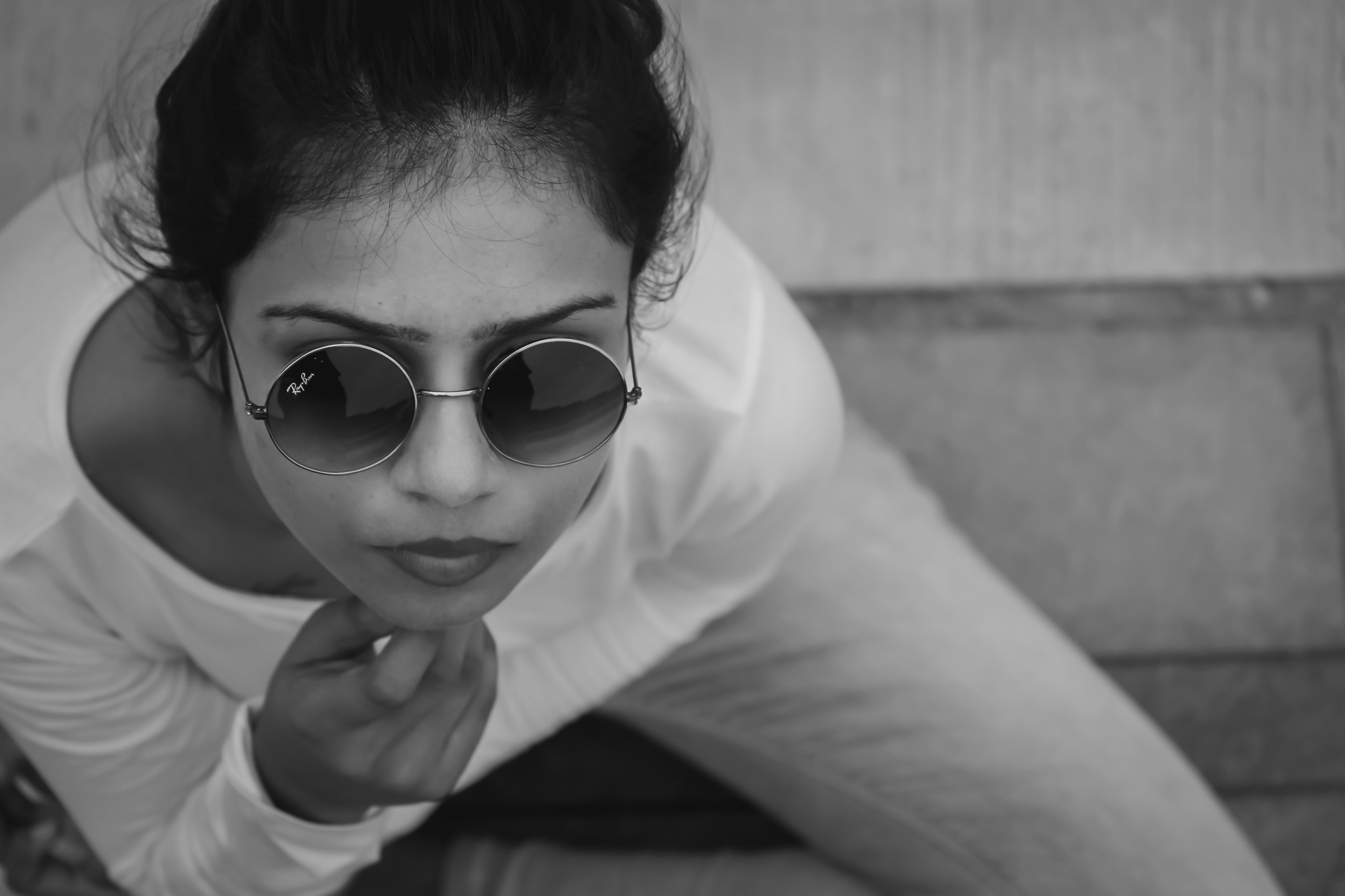 topview lip canon and blackandwhite 4k, HD Wallpaper