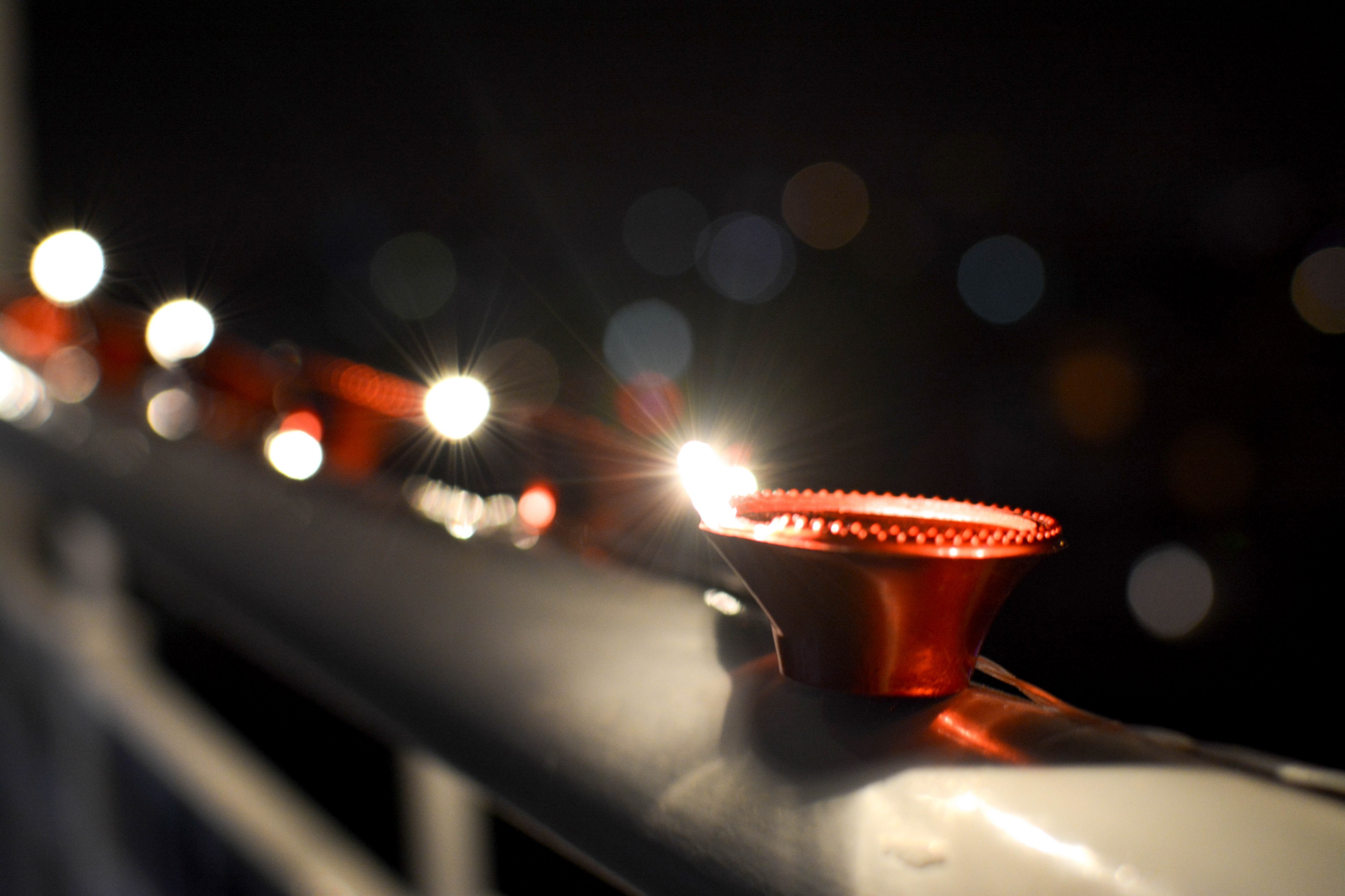 bokeh decoration led light and lamp 4k, HD Wallpaper
