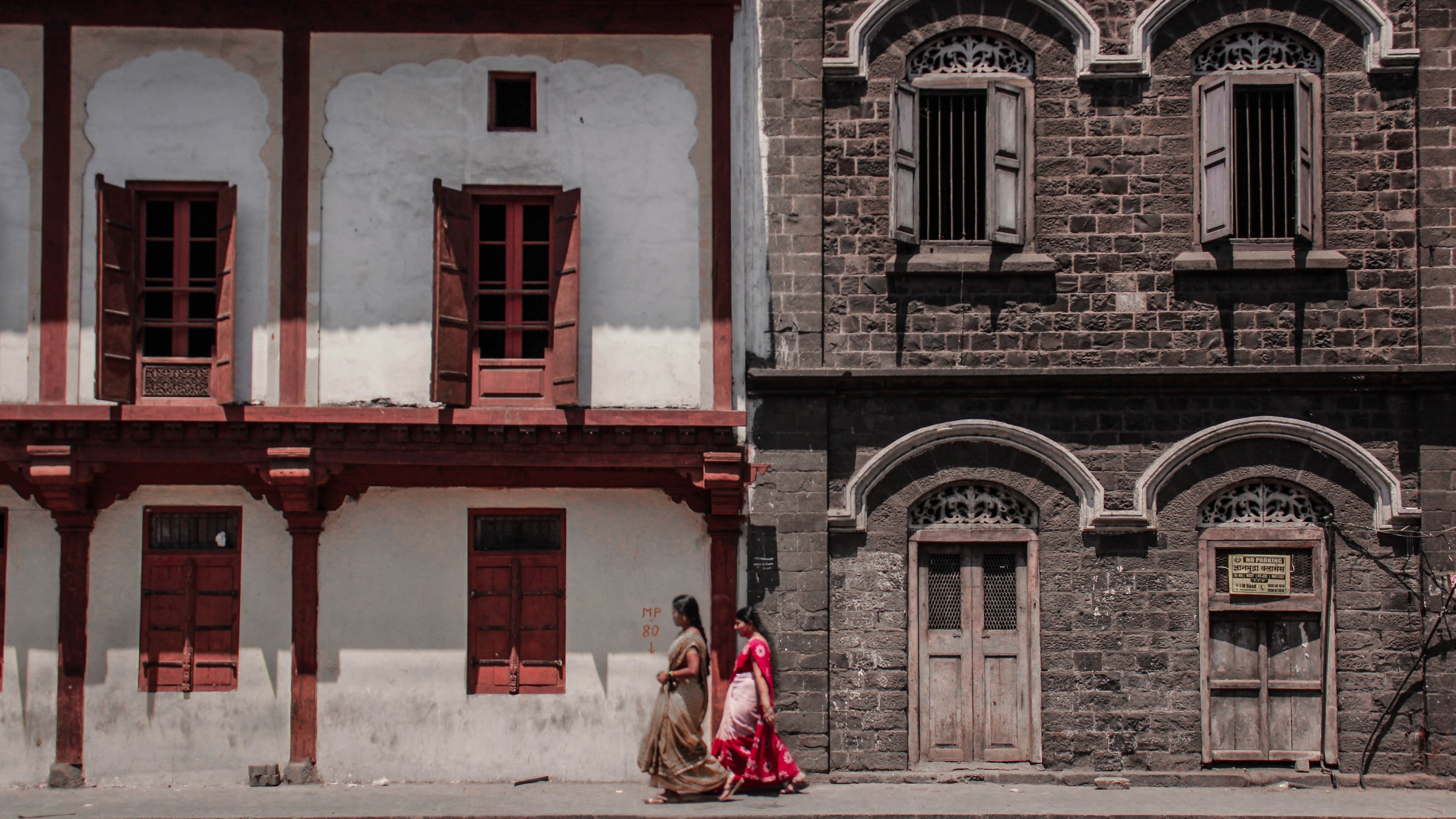 maharashtra old indium wall and architechture 4k, HD Wallpaper