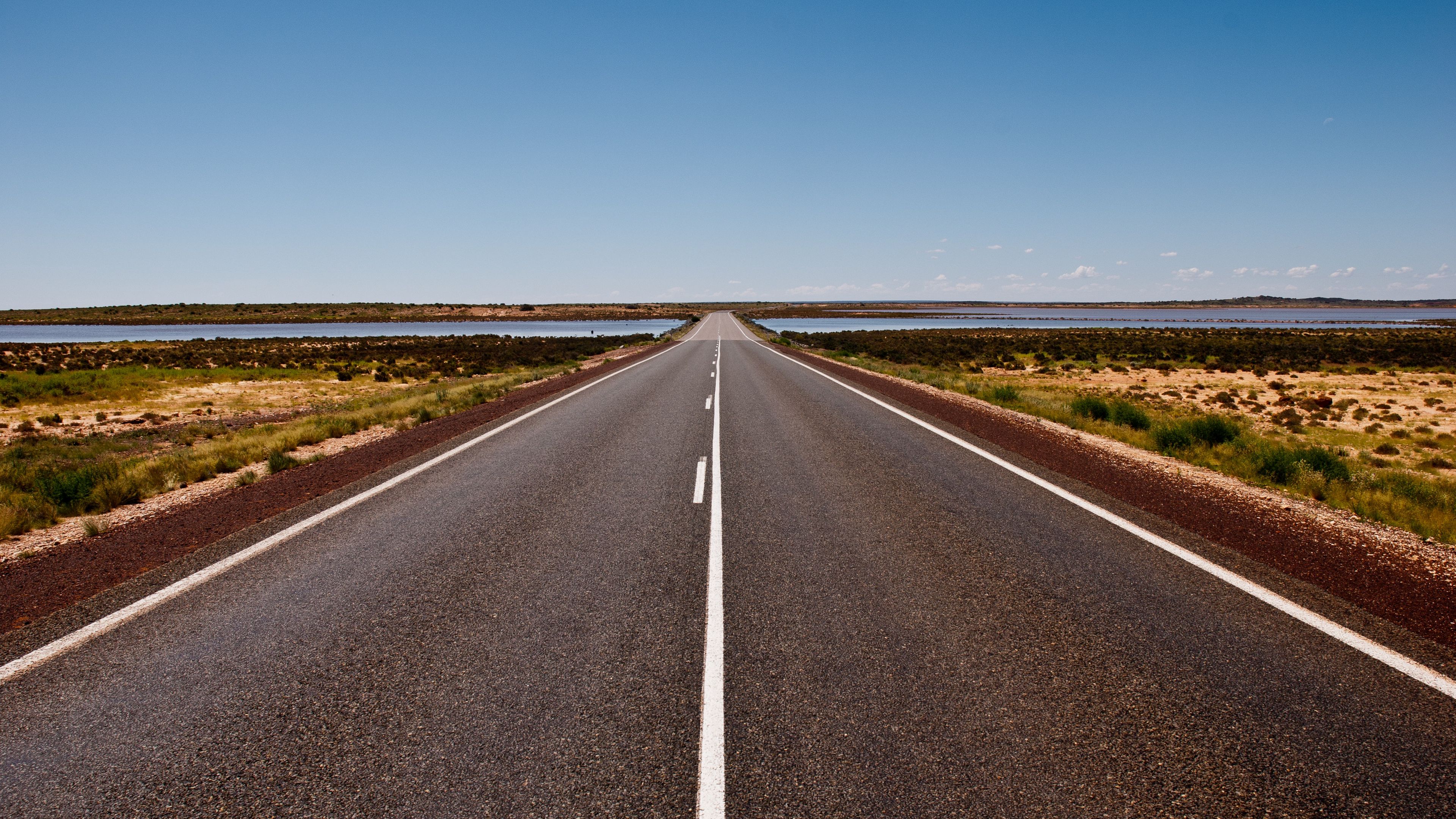 road, marking, route, asphalt, 4k, HD Wallpaper