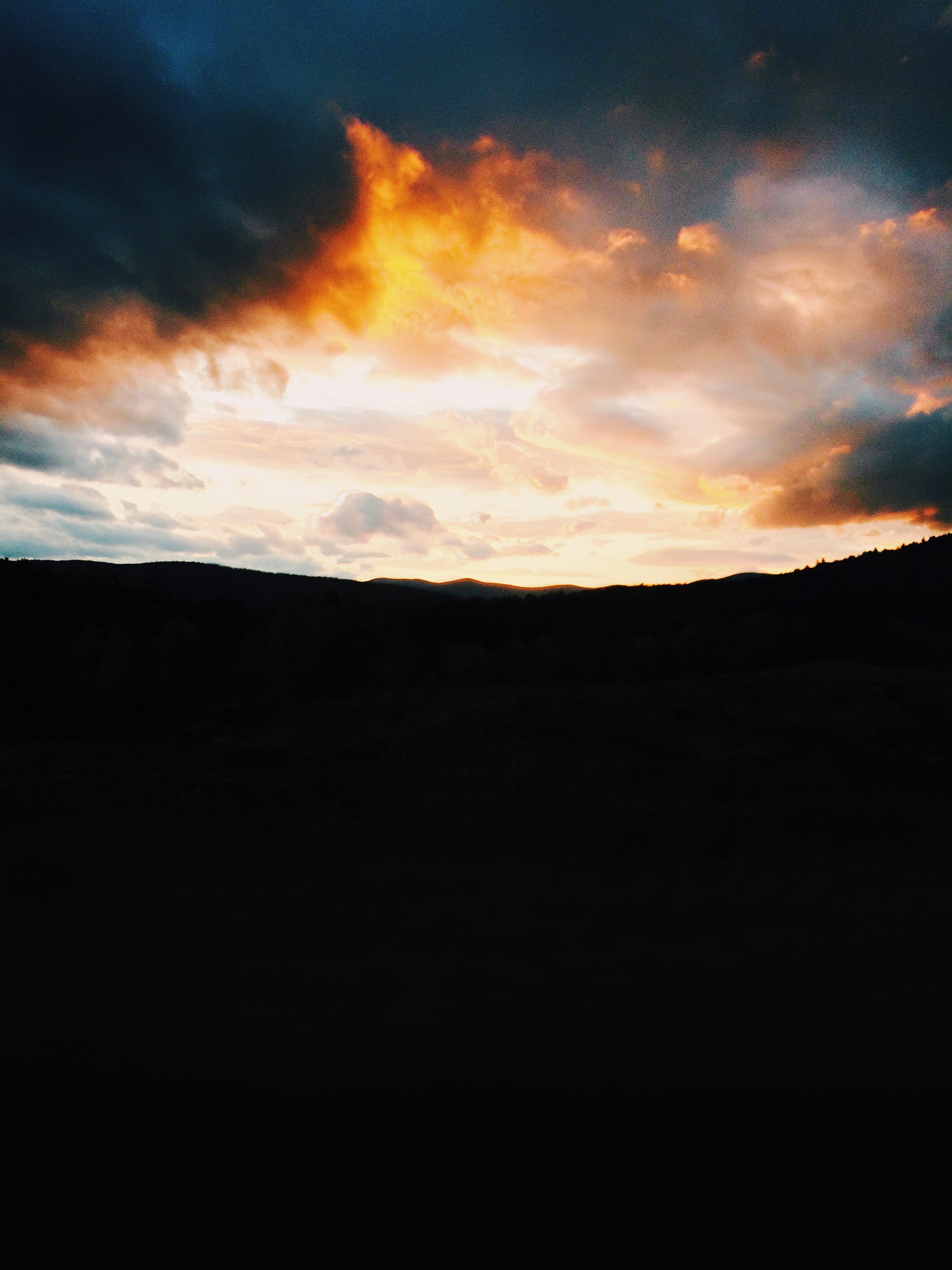 dusk silhouette contrast and darkness hd, 4k, Phone HD Wallpaper