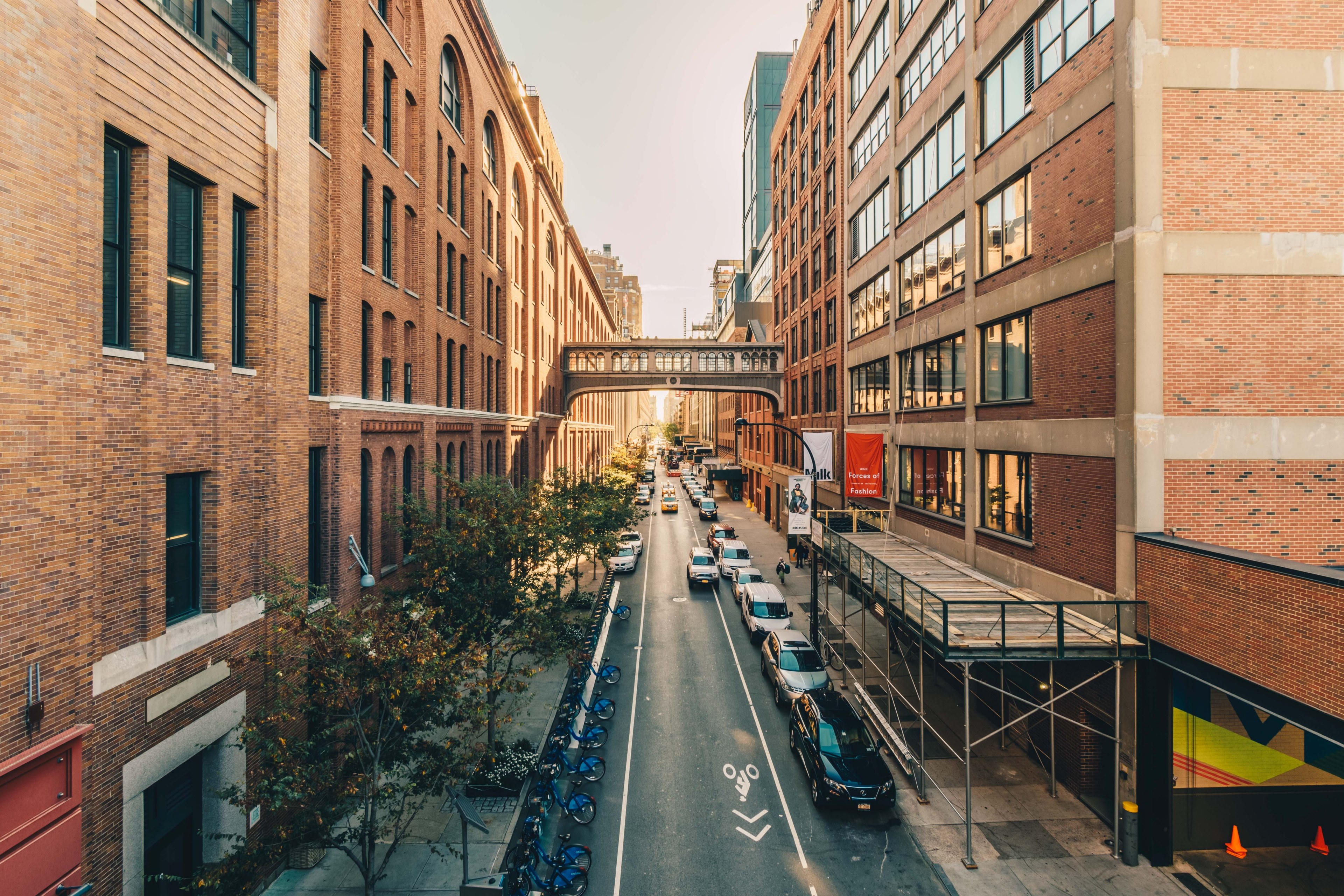 meatpacking district high line new york and west village 4k, HD Wallpaper