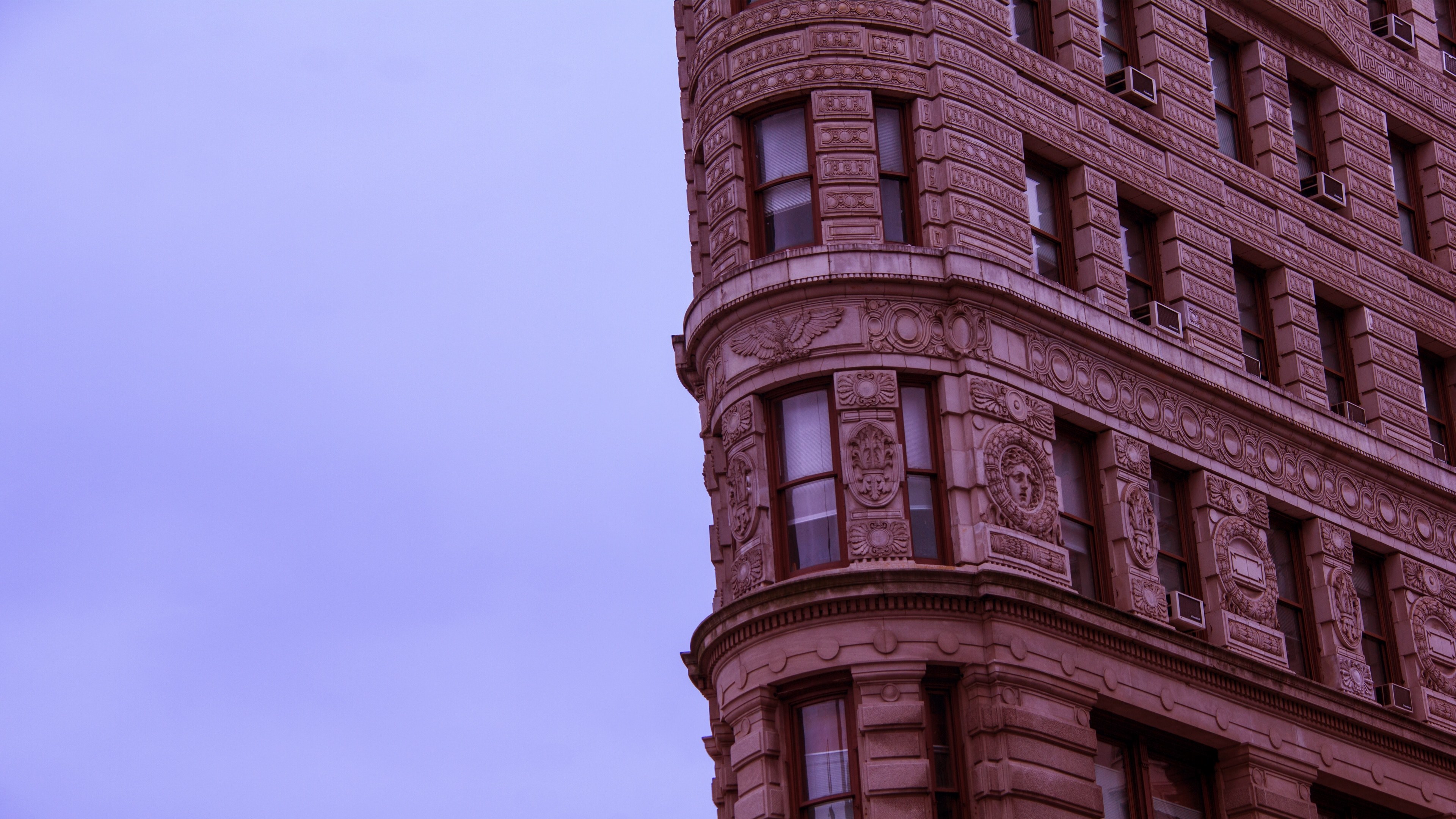 street blue nyc and newyork 4k, HD Wallpaper