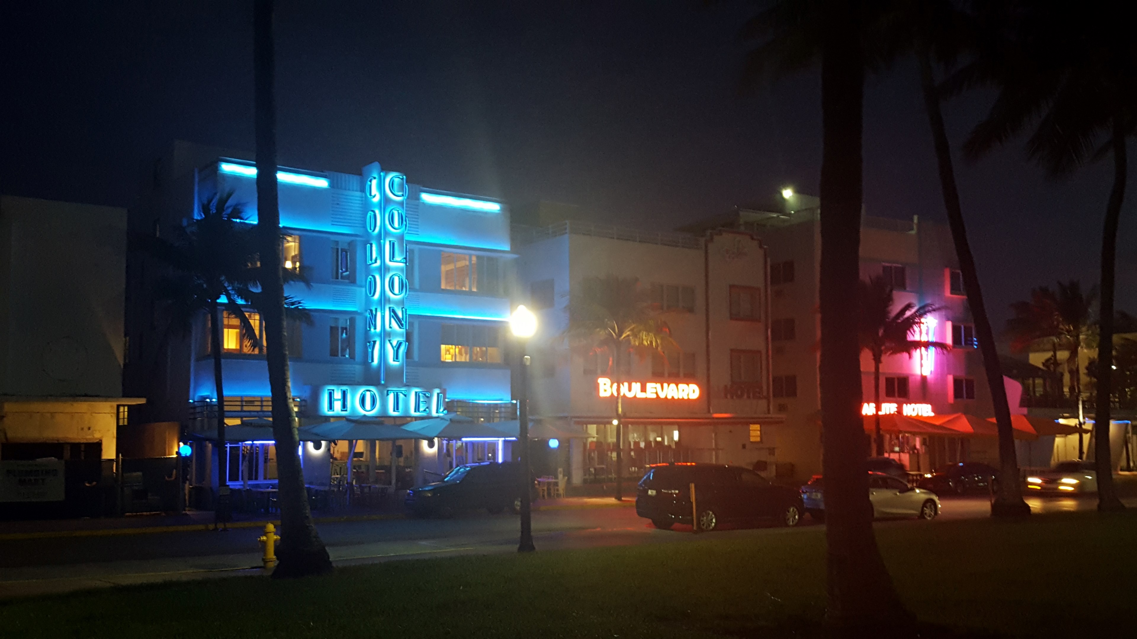 south beach mornings 4k, HD Wallpaper