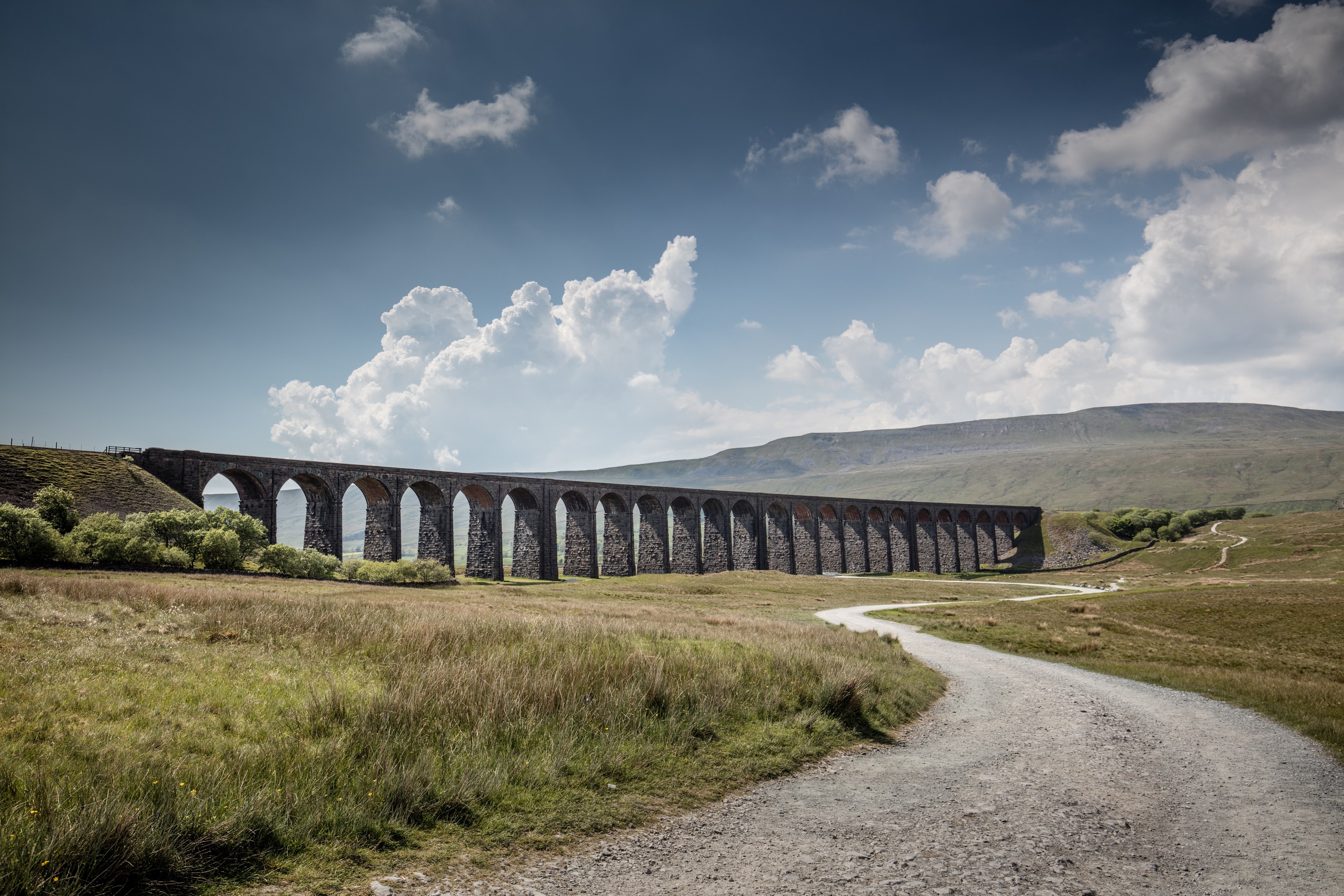 road bridge aquaduct and viaduct 4k, HD Wallpaper