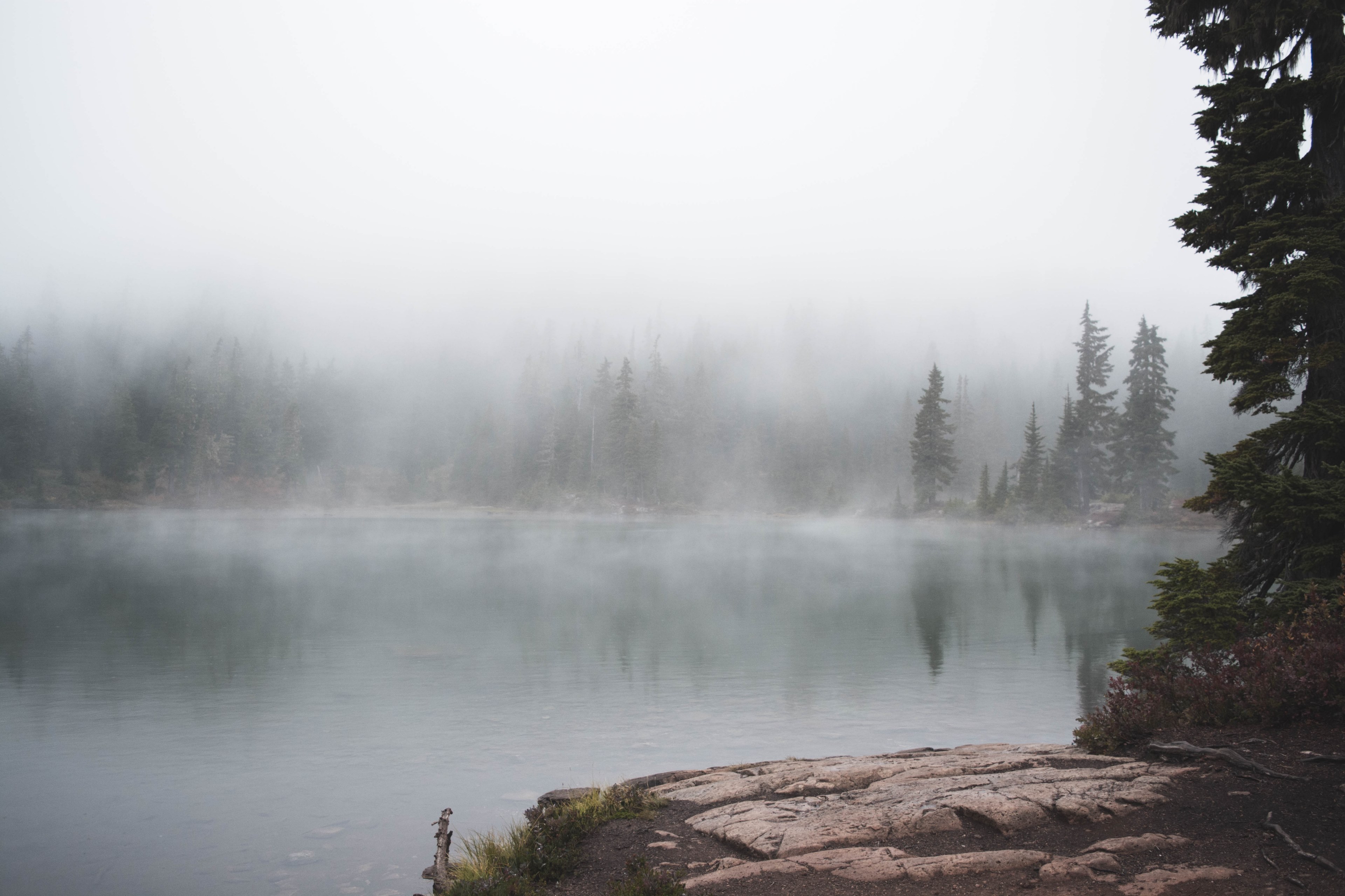 lake cloud nature and hiking 4k, HD Wallpaper