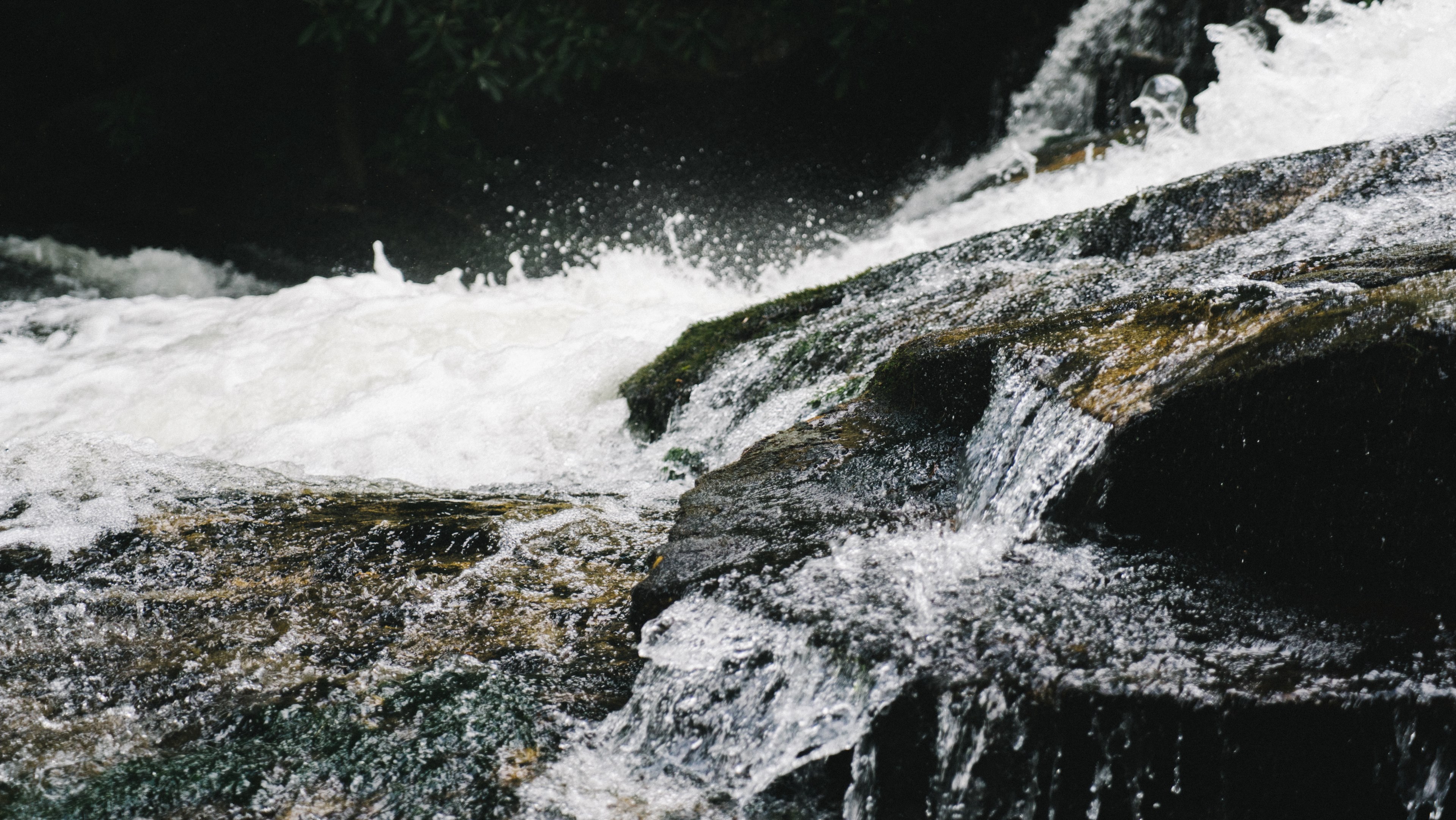 north carolina mountain river and creek 4k, HD Wallpaper