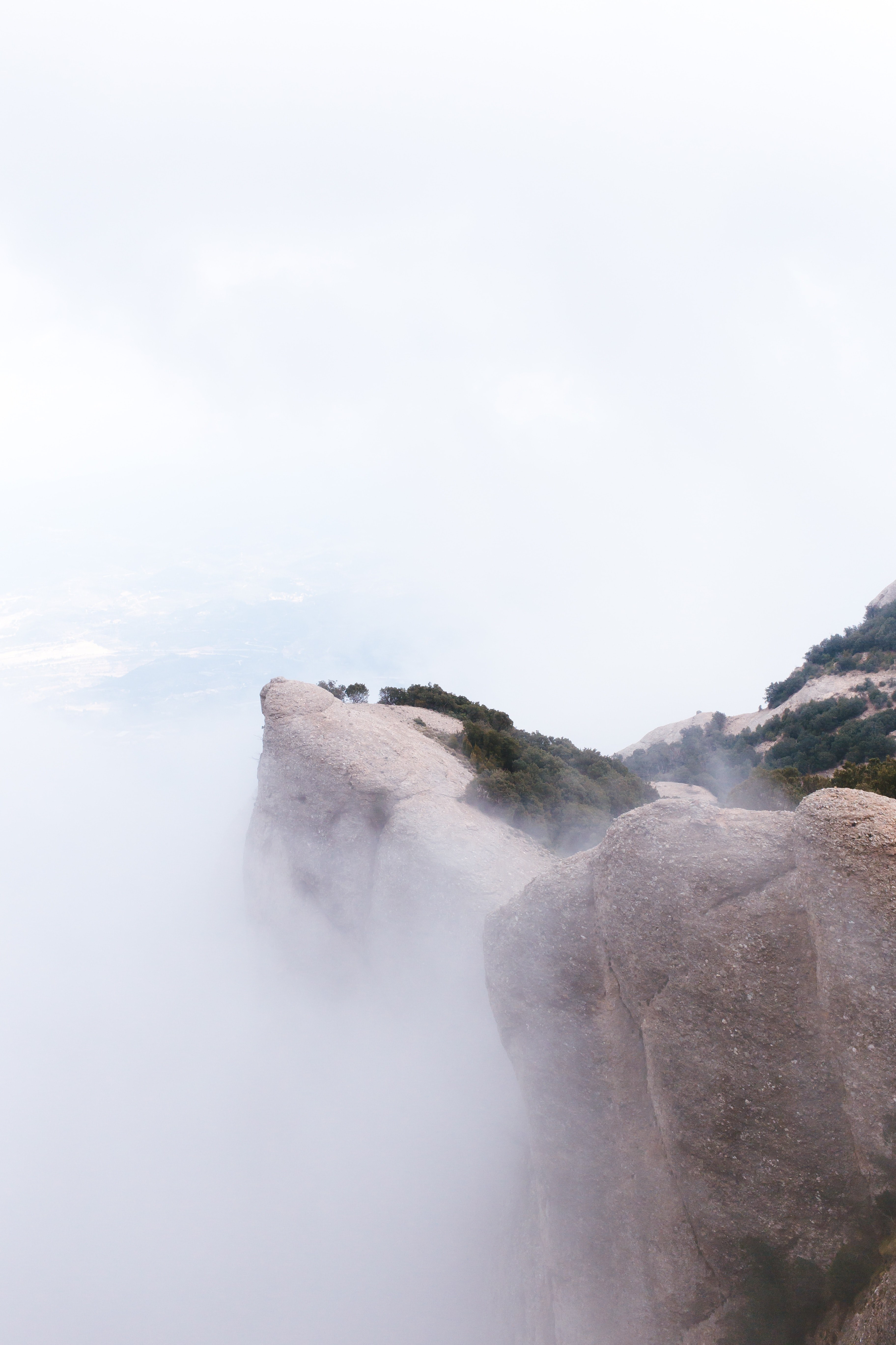 spain montserrat view and hike hd, 4k, Phone HD Wallpaper