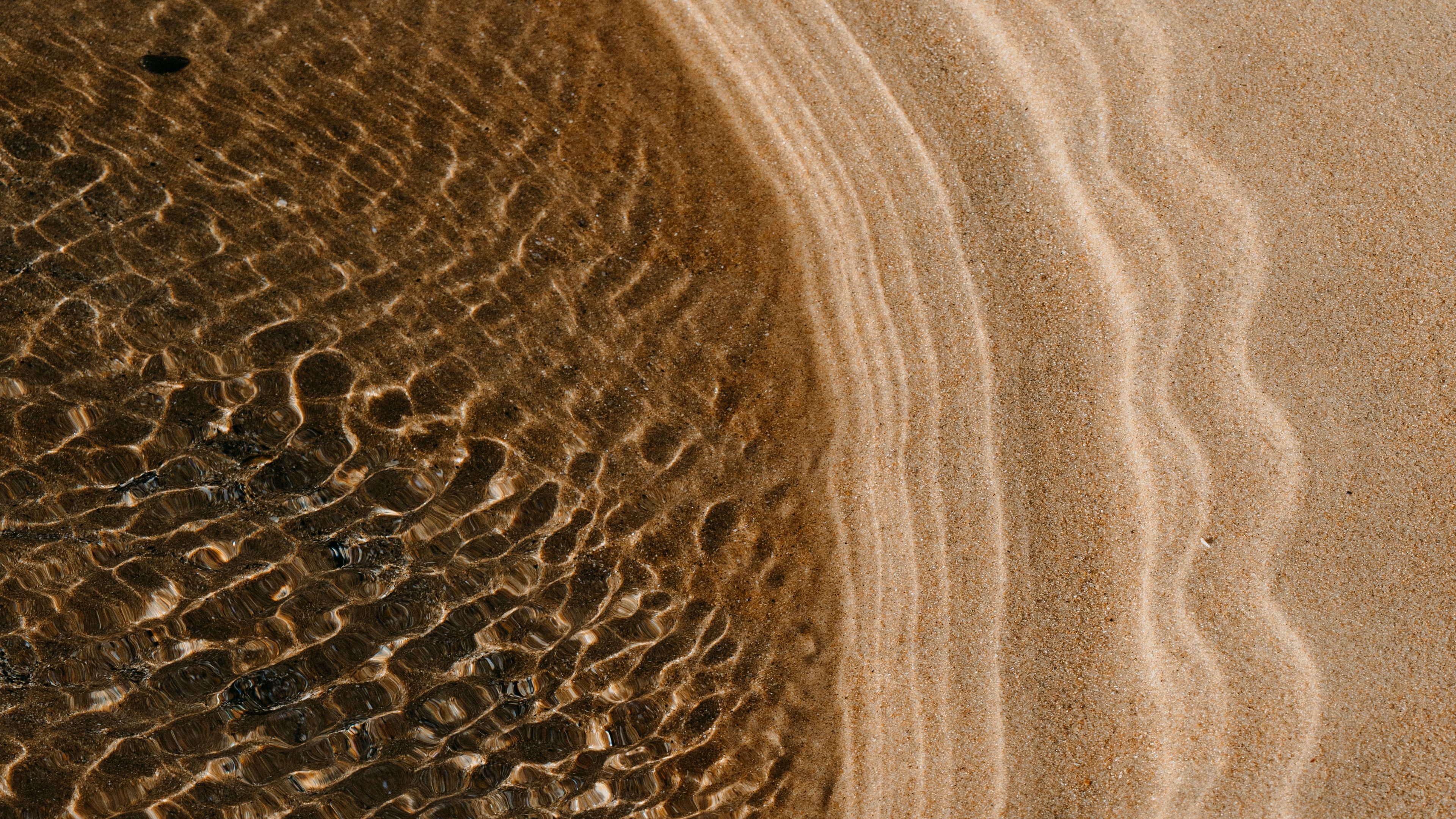 beach, coast, water, 4k, HD Wallpaper