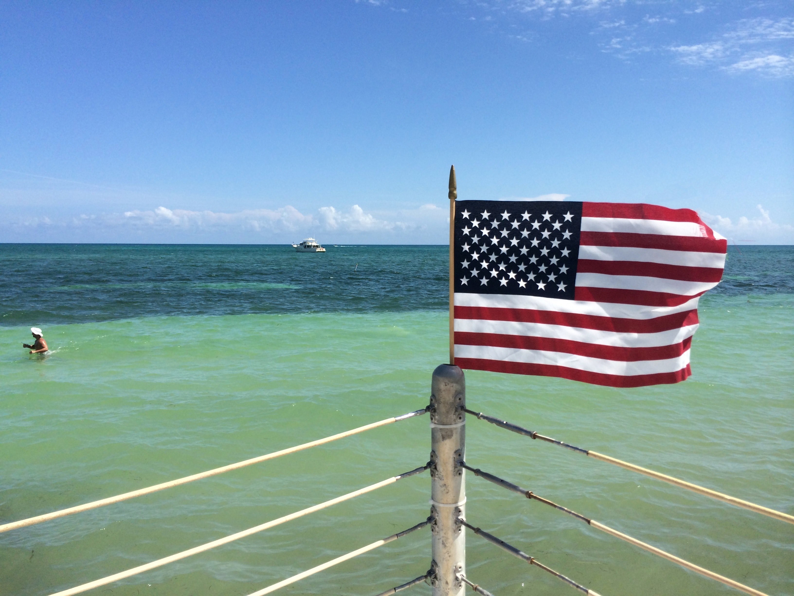 flag building landmark and historic 4k, HD Wallpaper