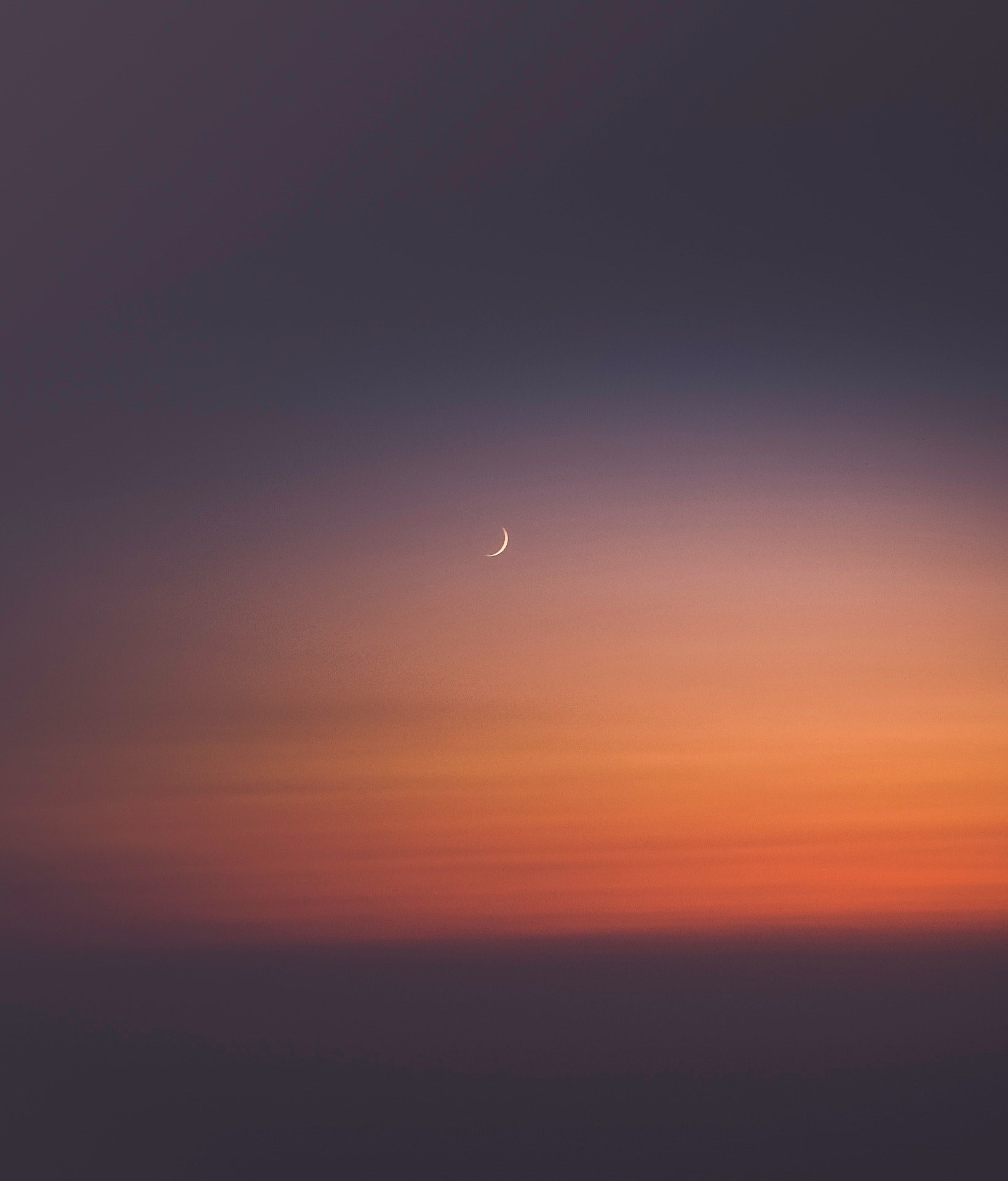 the moon above lefkada greece 4k, Phone HD Wallpaper