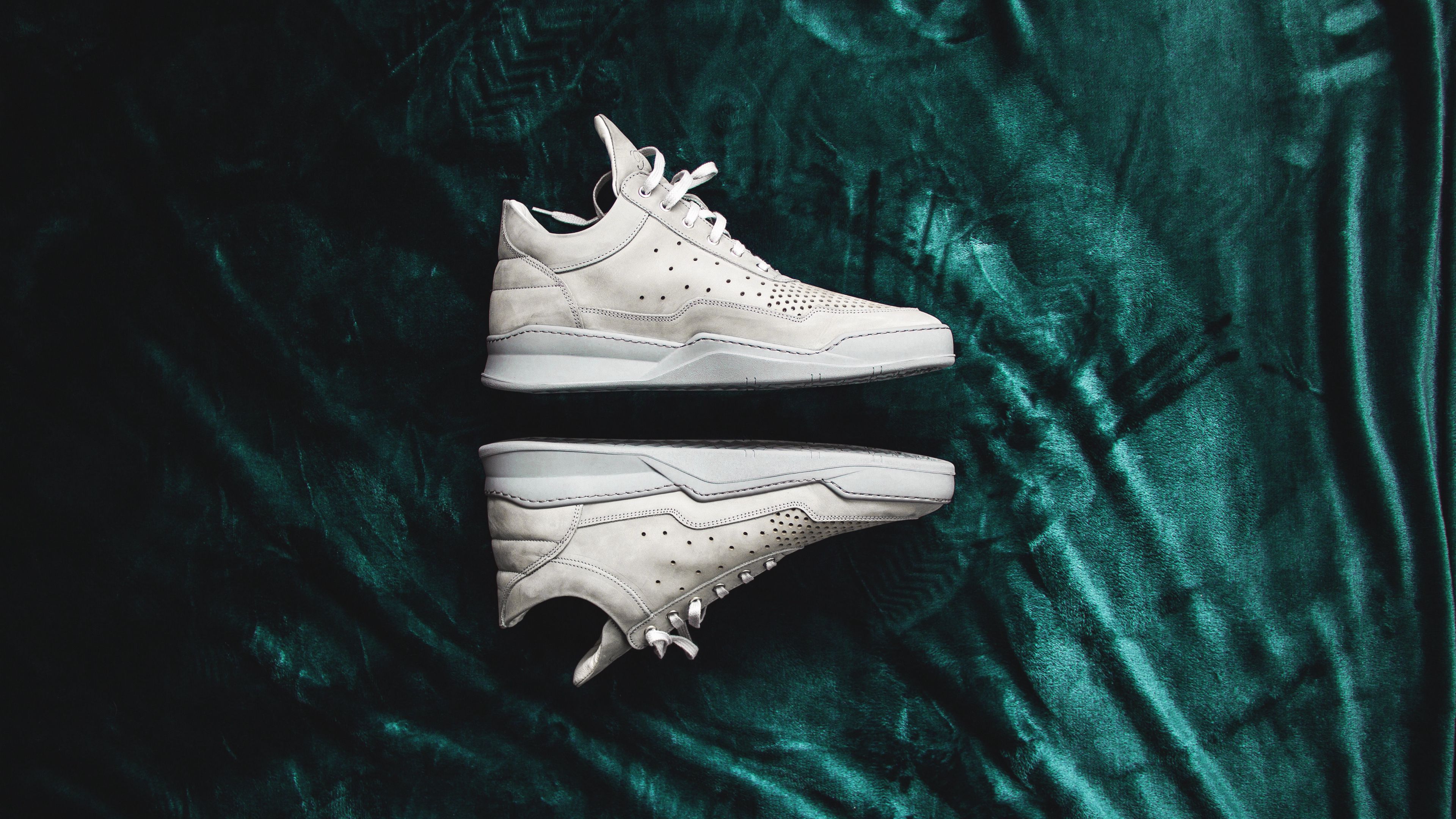 sneakers, shoes, white, 4k, HD Wallpaper