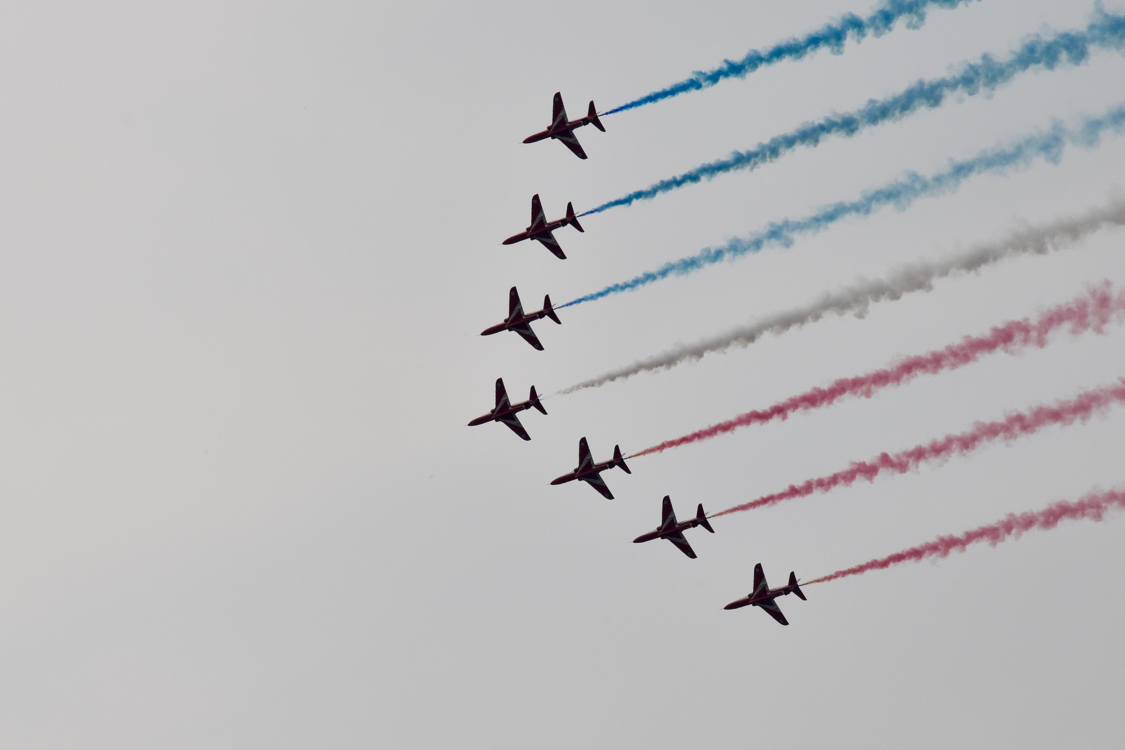 british smoke sky and air 4k, HD Wallpaper