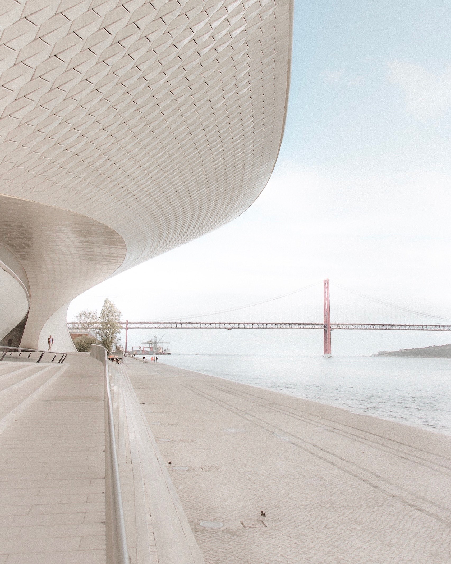 architecture lisbon and maat hd, 4k, Phone HD Wallpaper