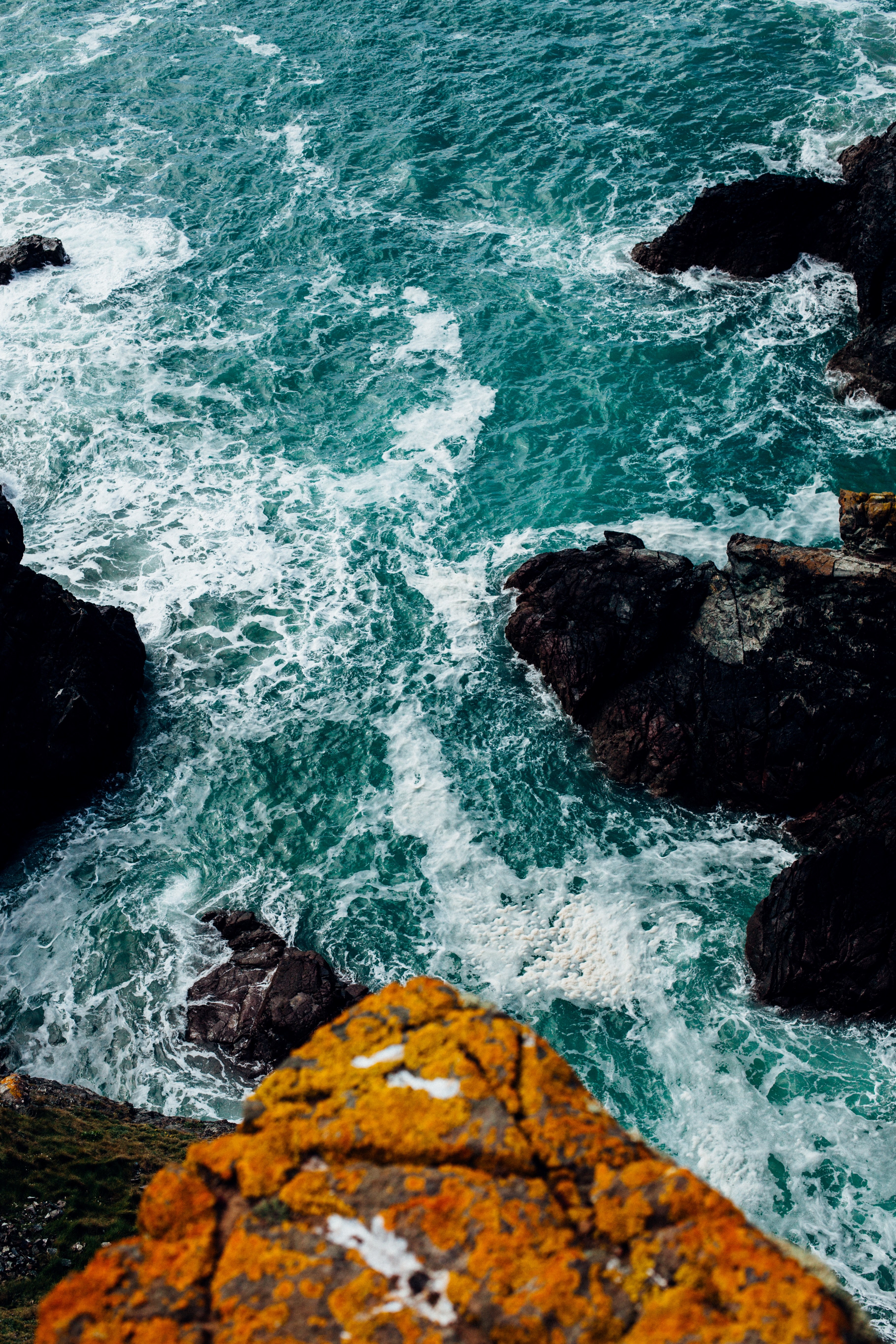 sea ocean wave and water hd, 4k, Phone HD Wallpaper