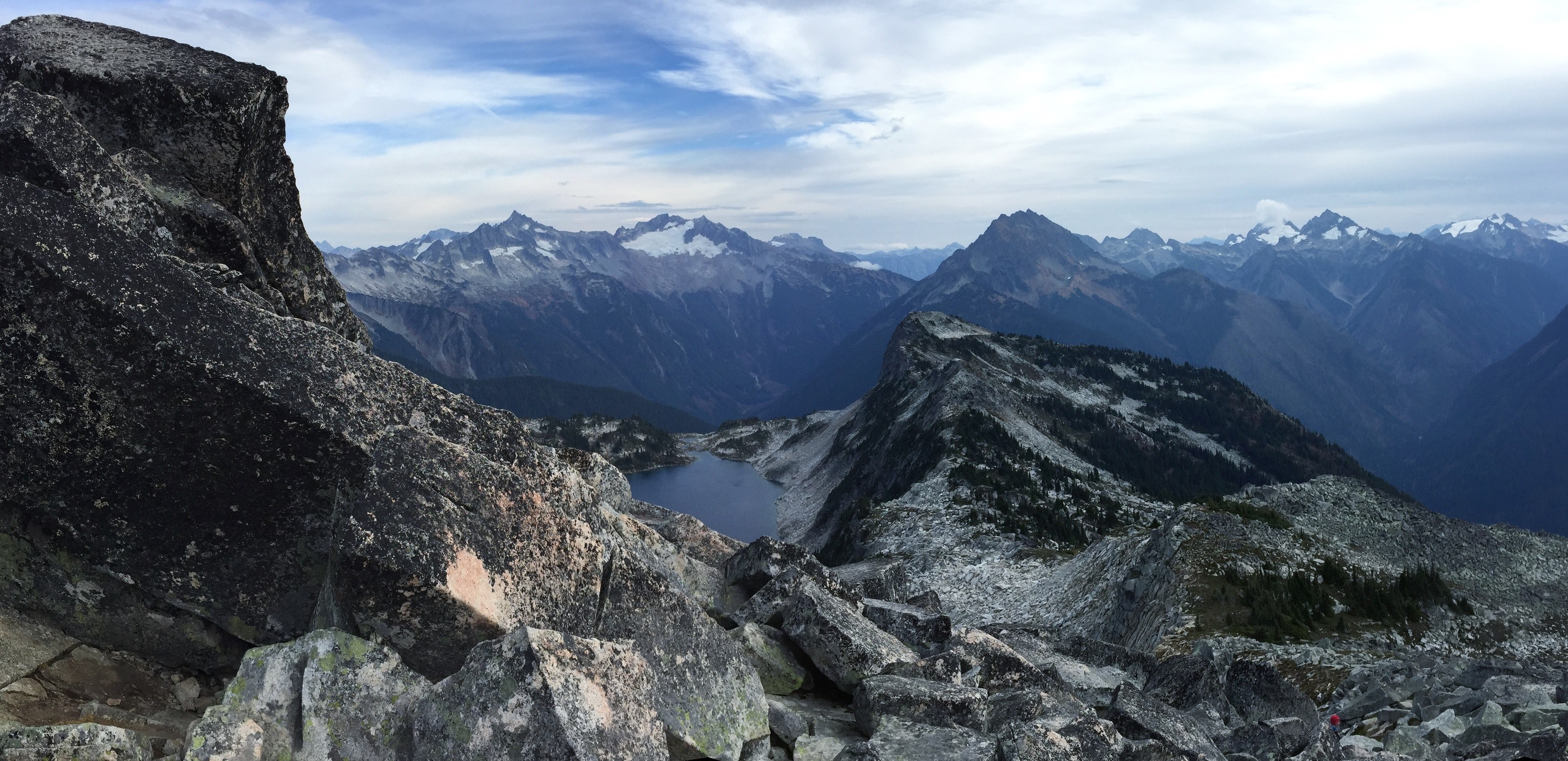 mountain peaks and rock formations in hidden lake peak, rocky mountain peaks 4k, HD Wallpaper