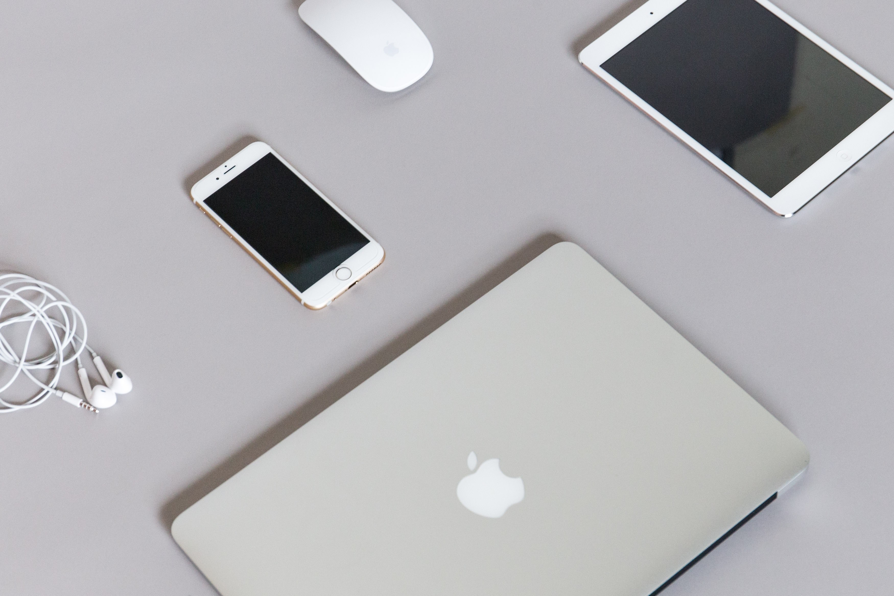 technology smart phone tablet and laptop 4k, HD Wallpaper