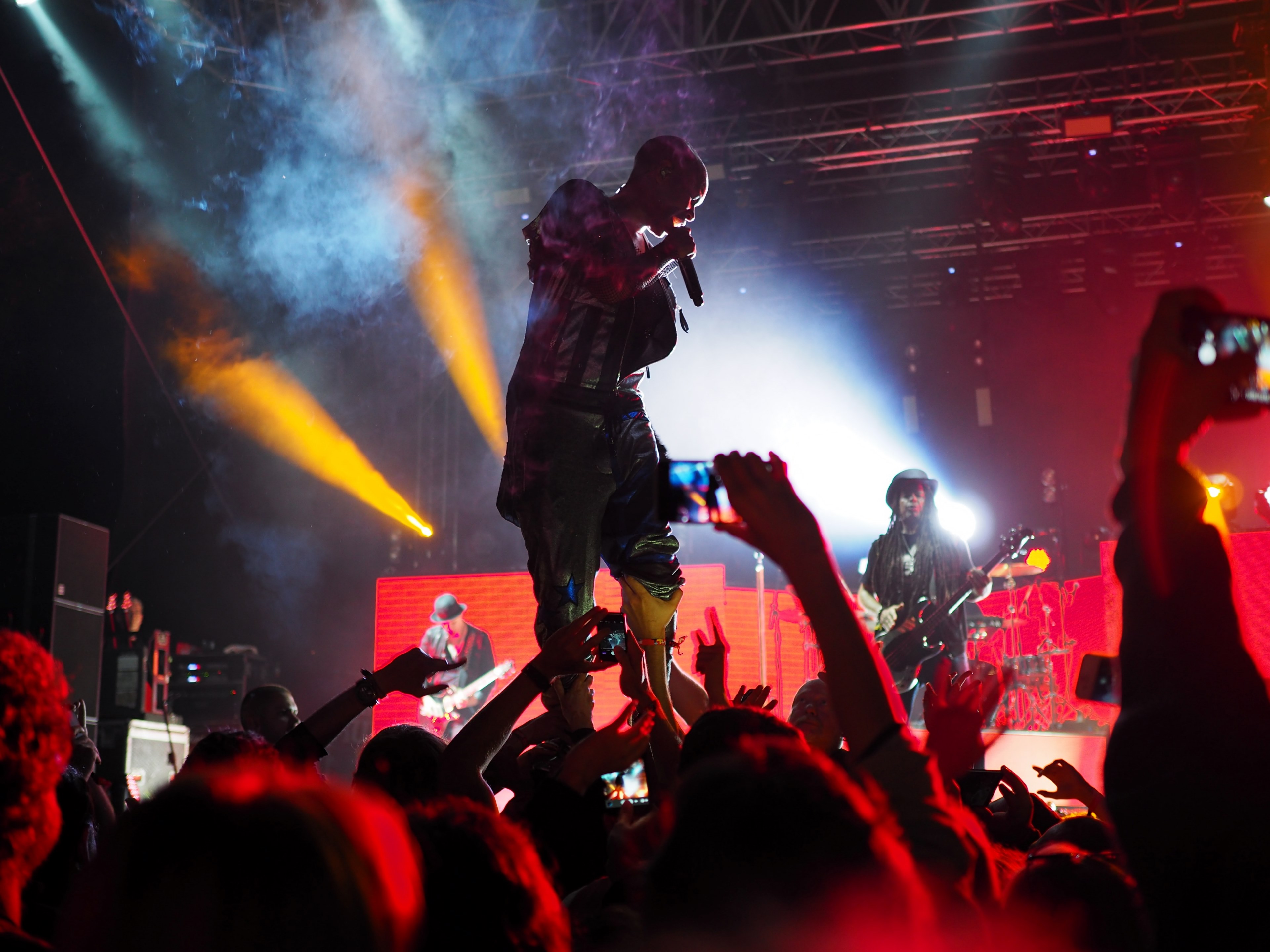 skunk anansie band stage and crowd 4k, HD Wallpaper