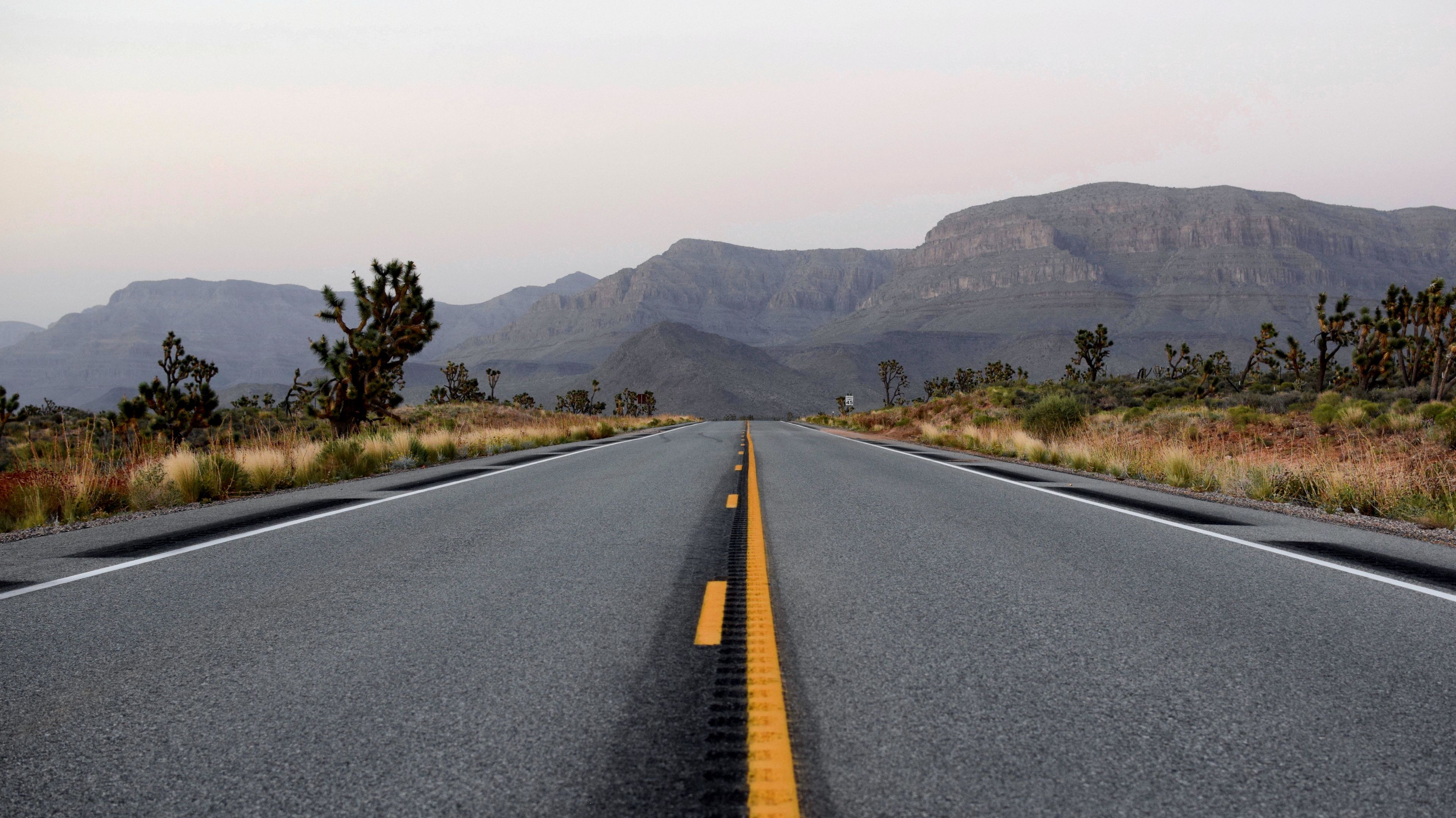 road, marking, movement, asphalt, 4k, HD Wallpaper