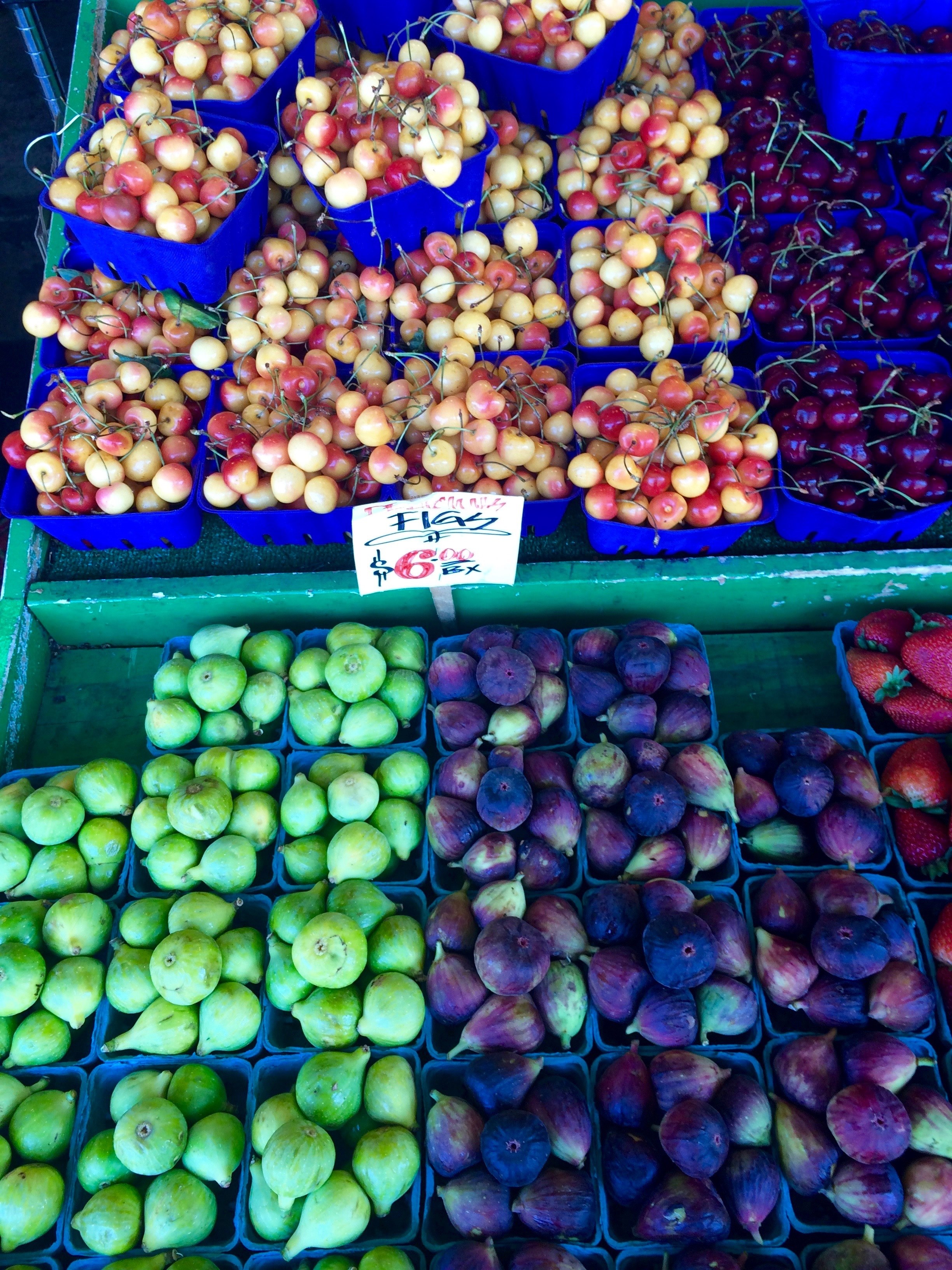 fruit fig cherry and grape hd, 4k, Phone HD Wallpaper