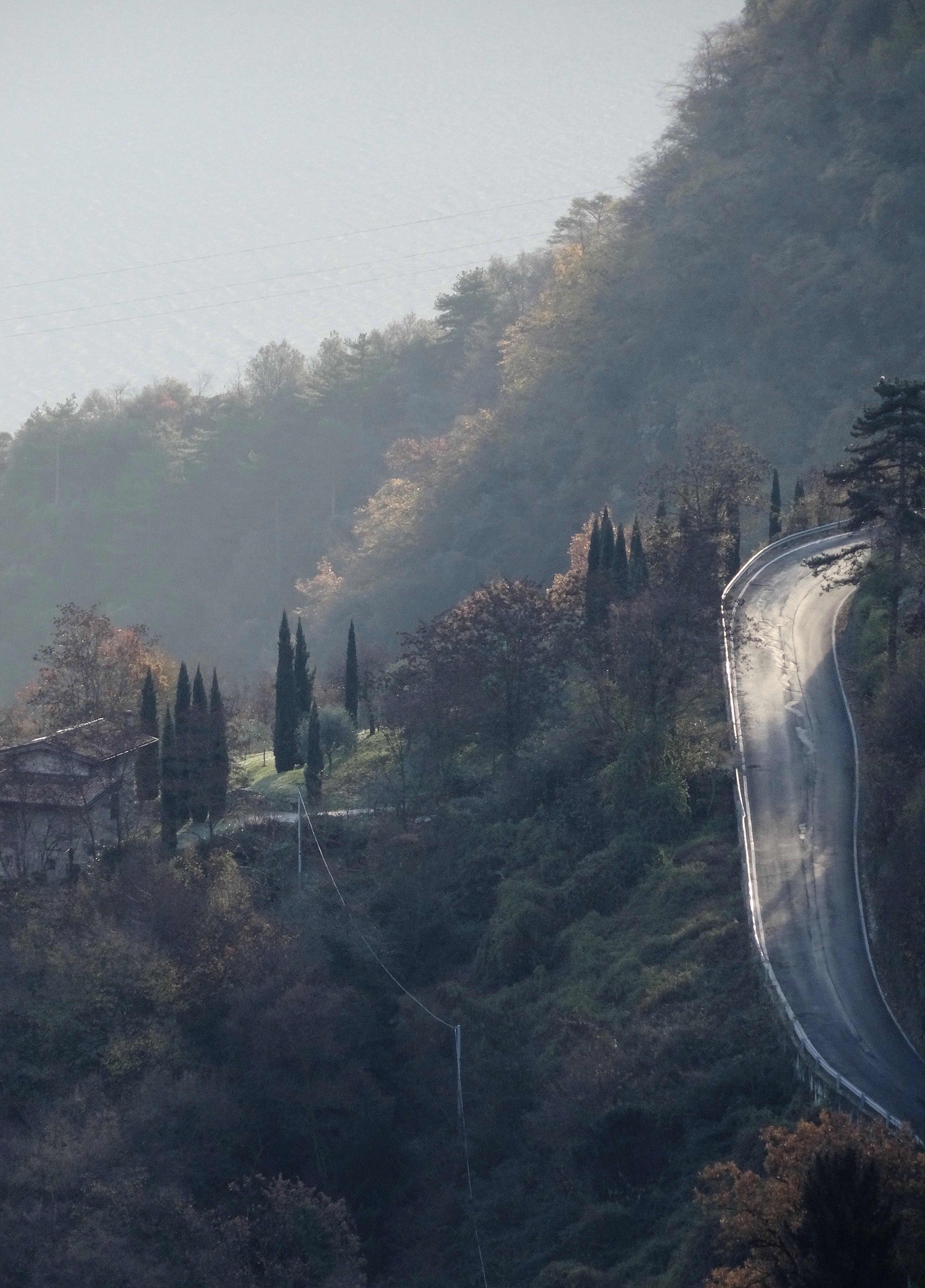 sunrise village countryside and italy hd, 4k, Phone HD Wallpaper