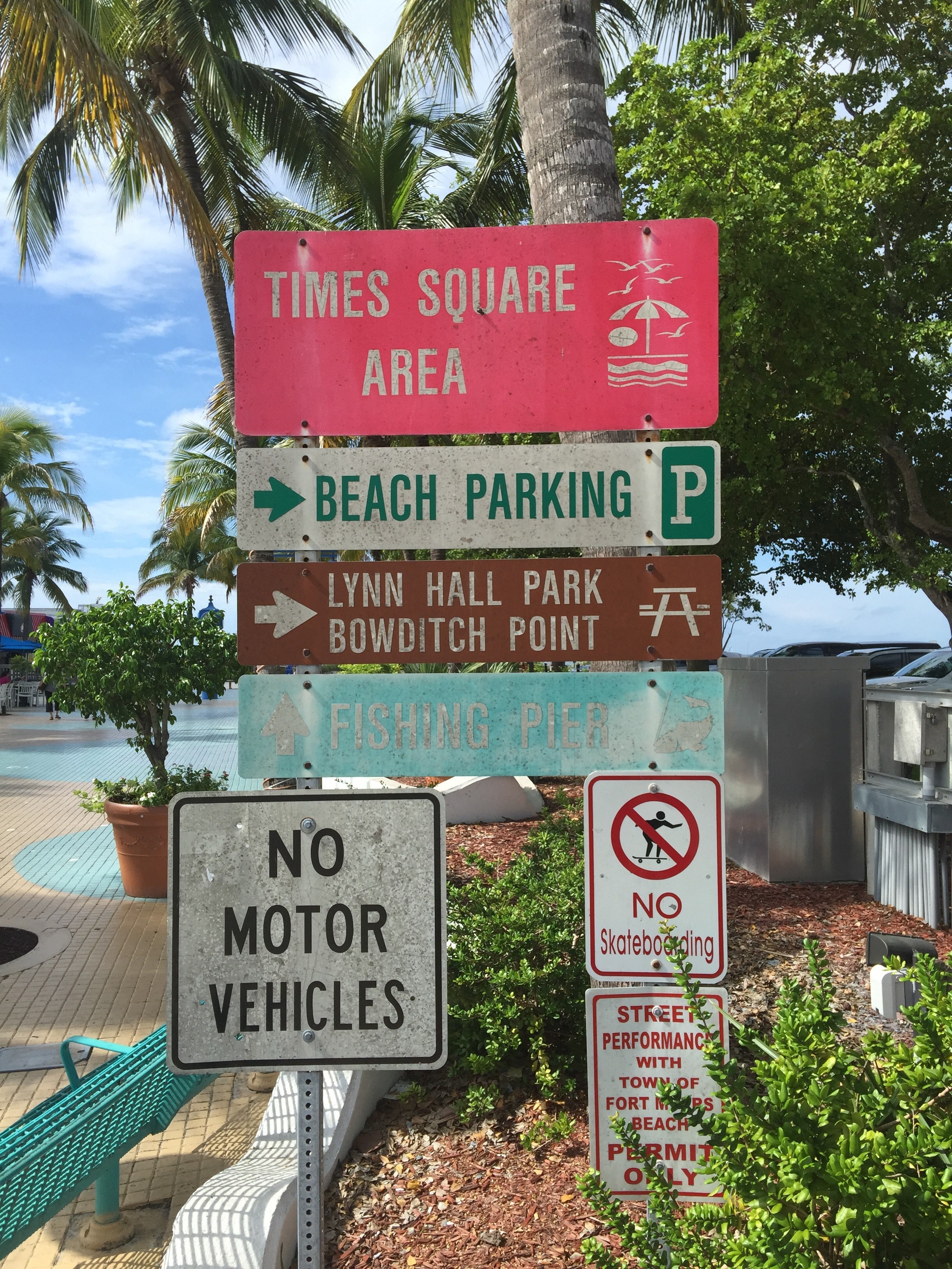 beach tropical and sign hd, 4k, Phone HD Wallpaper