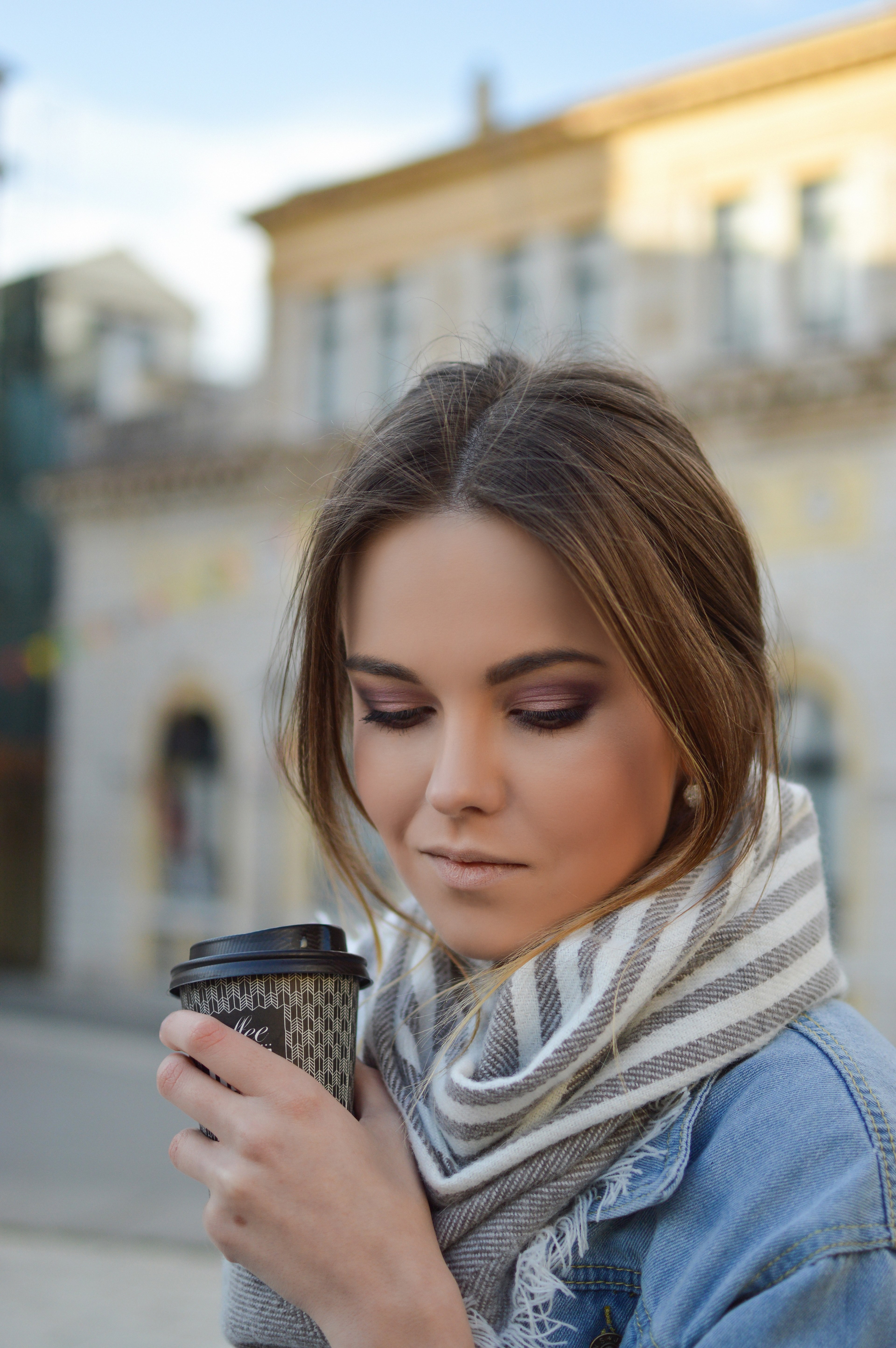 portrait face makeup and hair hd, 4k, Phone HD Wallpaper