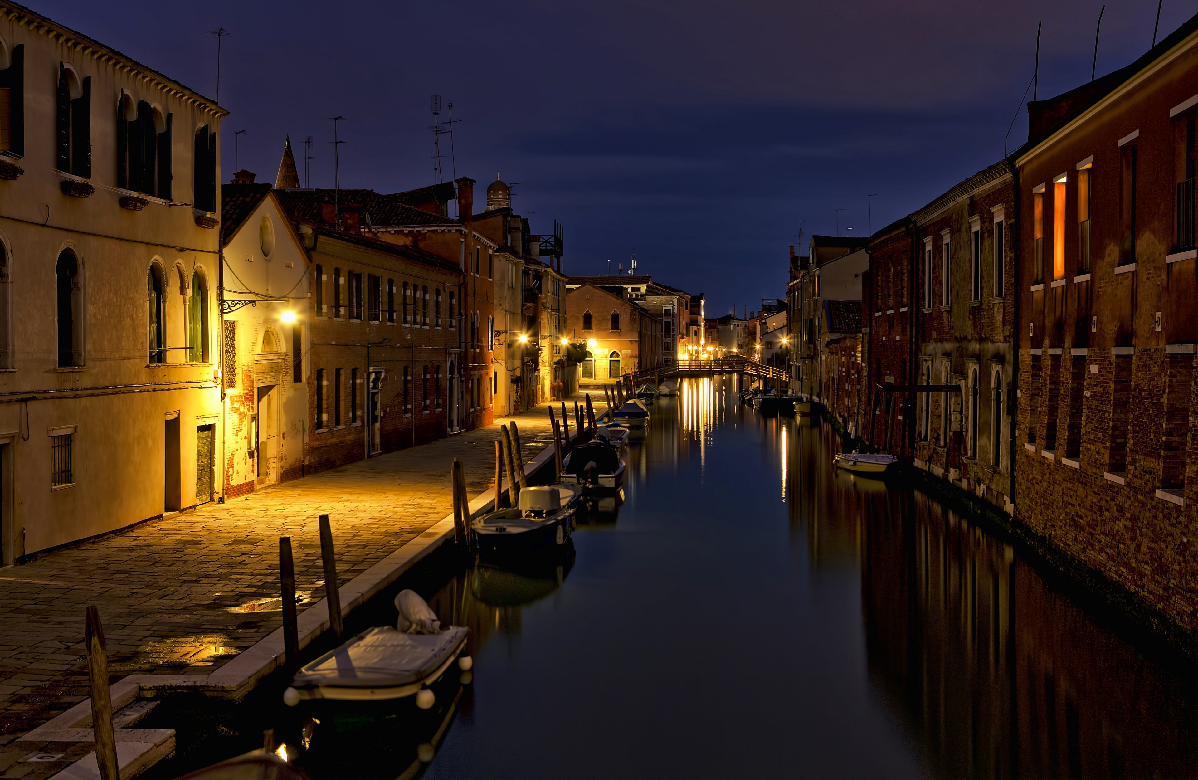 venetian night 4k, HD Wallpaper
