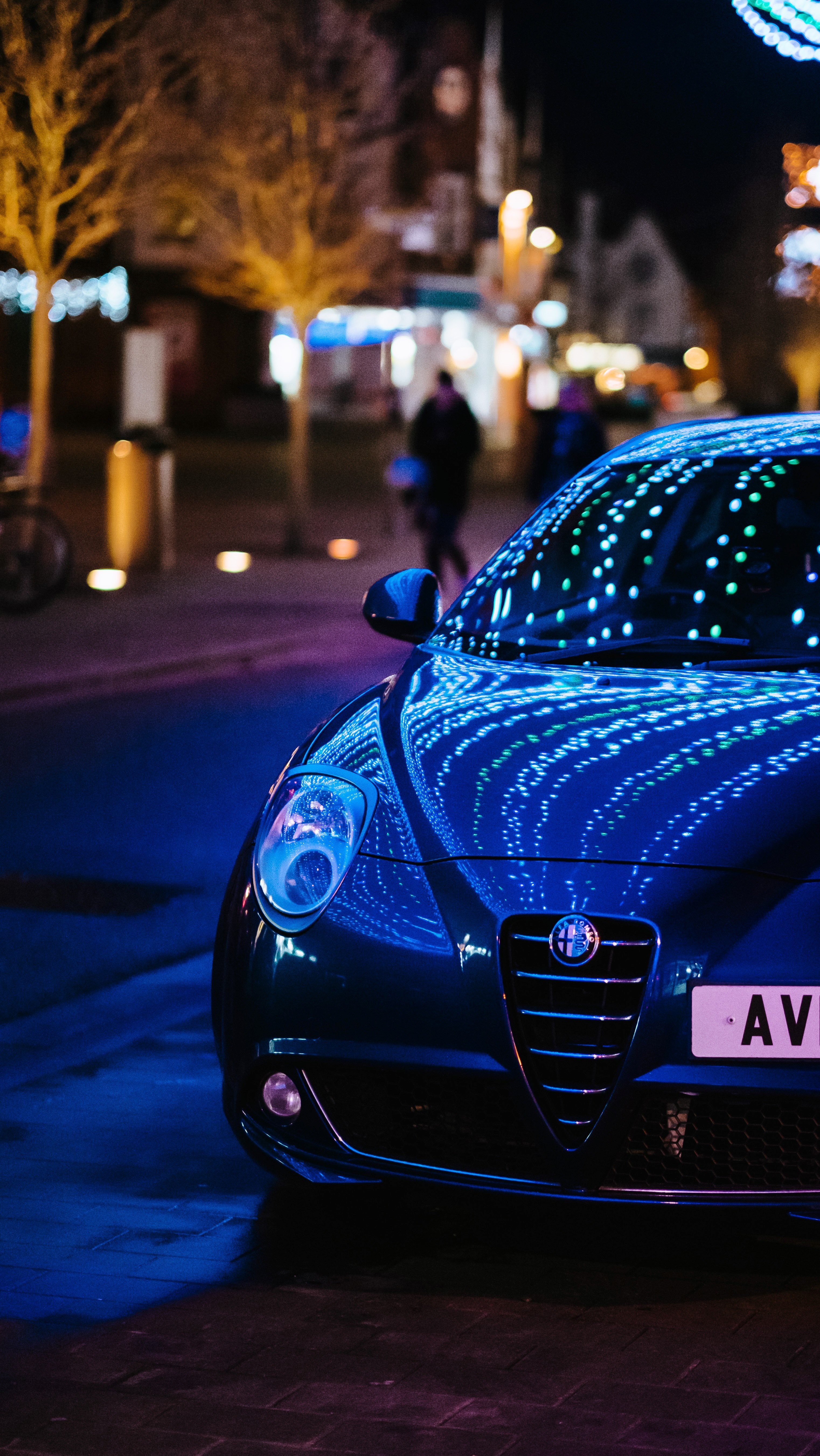 night ride 4k, Phone HD Wallpaper