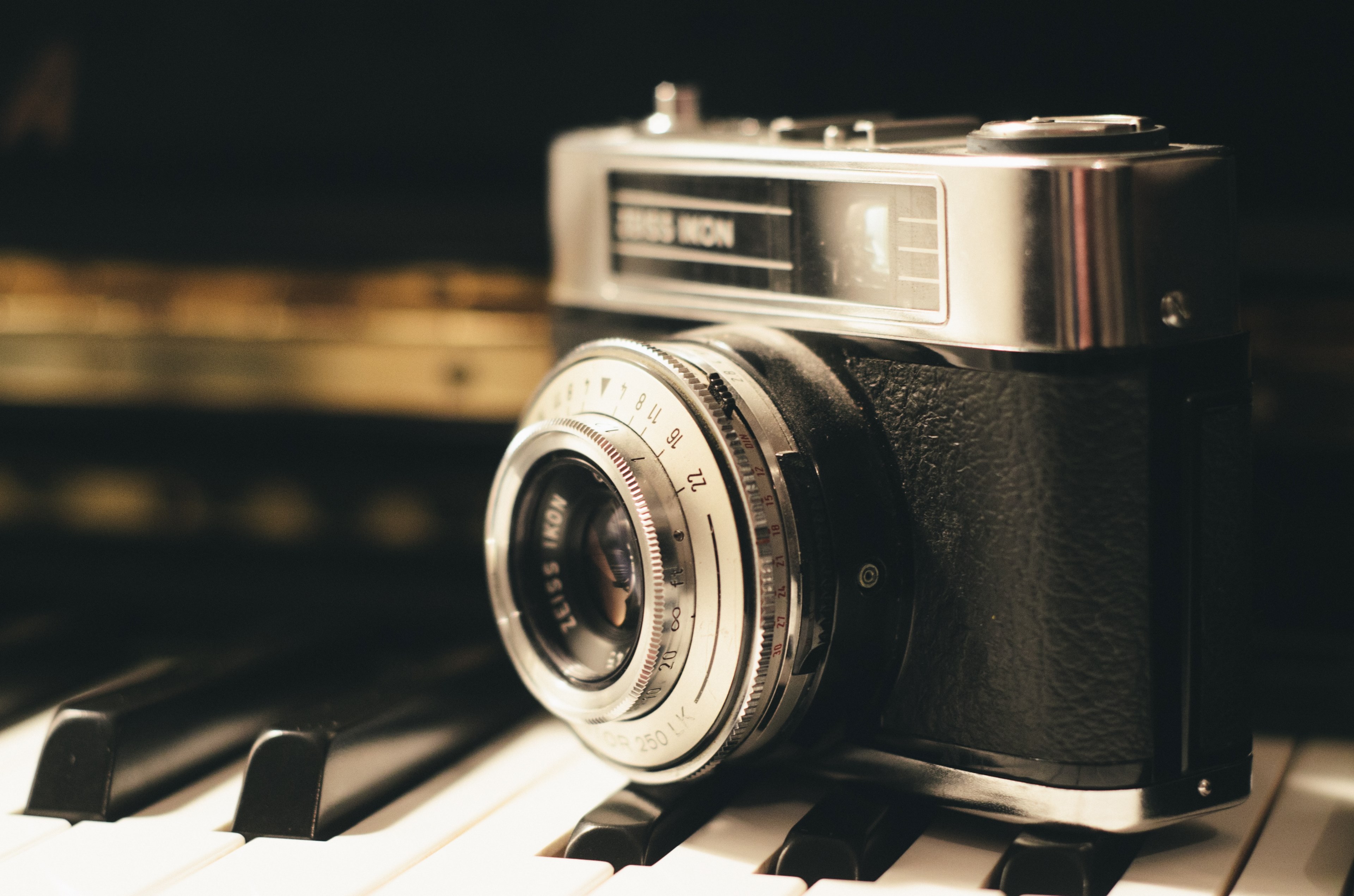 camera vintage photography and film 4k, HD Wallpaper