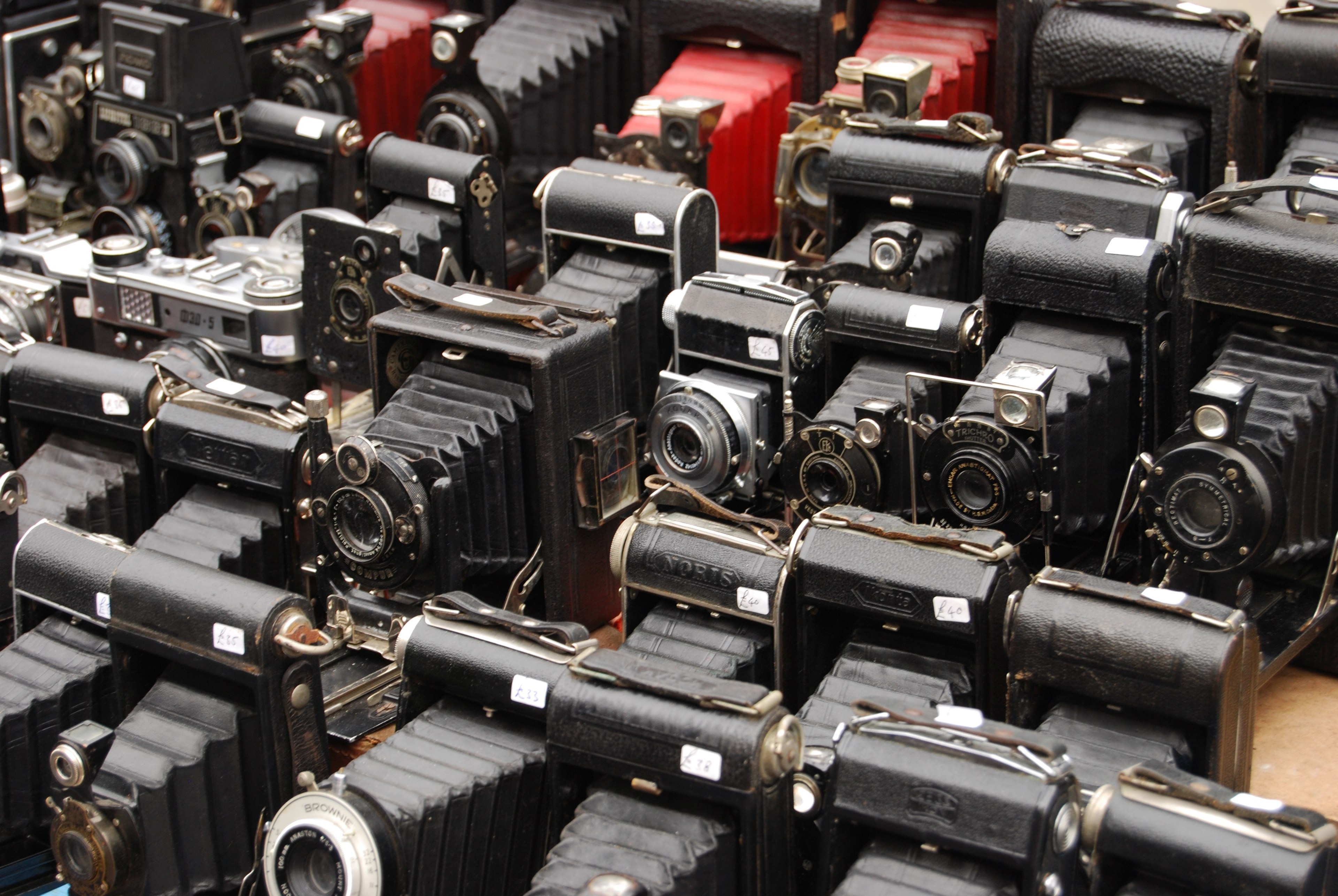 camera vintage retro and photography 4k, HD Wallpaper