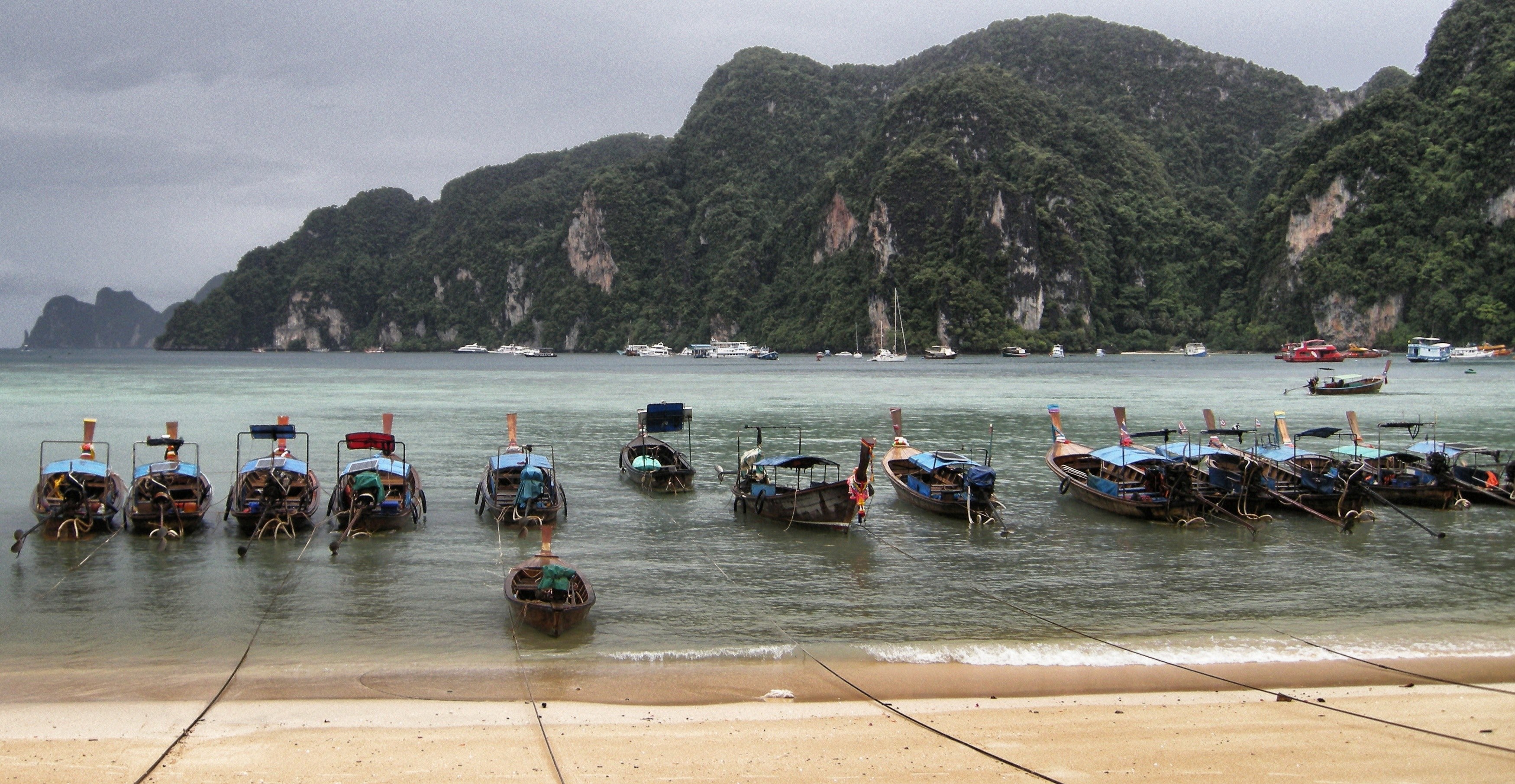 thailand travel beach and lake 4k, HD Wallpaper