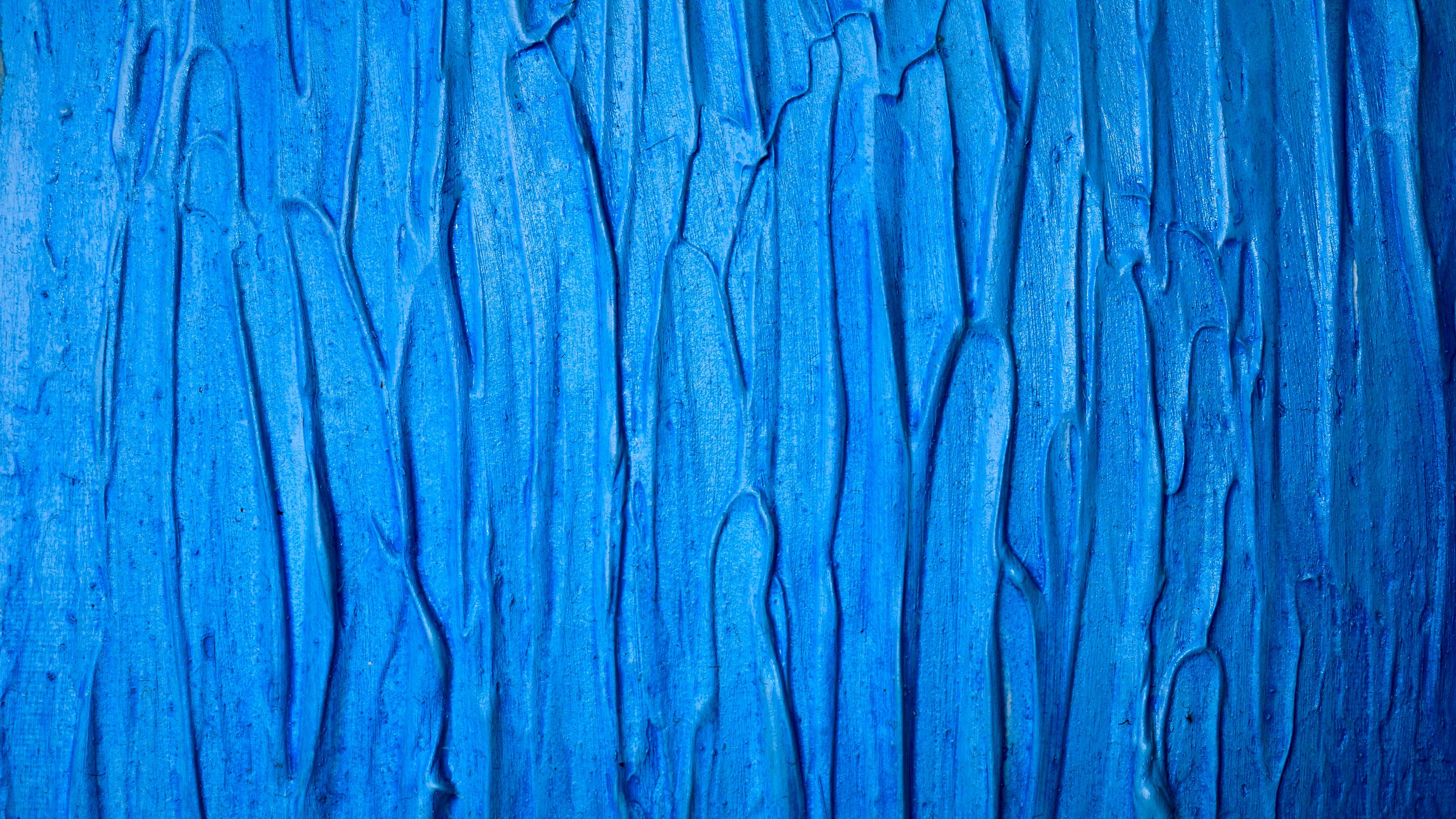 texture, paint, blue, surface, 4k, HD Wallpaper