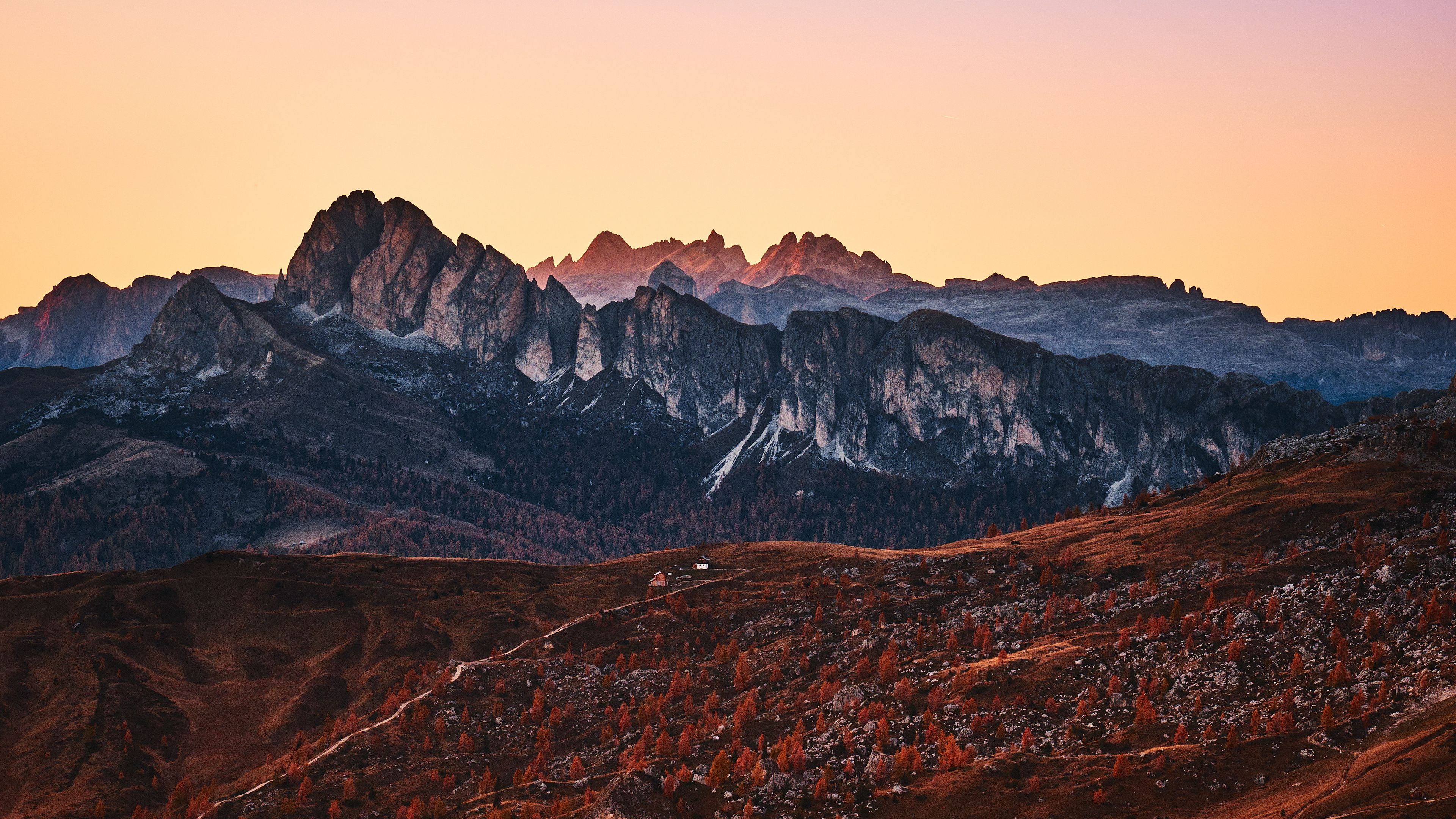 giau pass, italy, alps, 4k, HD Wallpaper