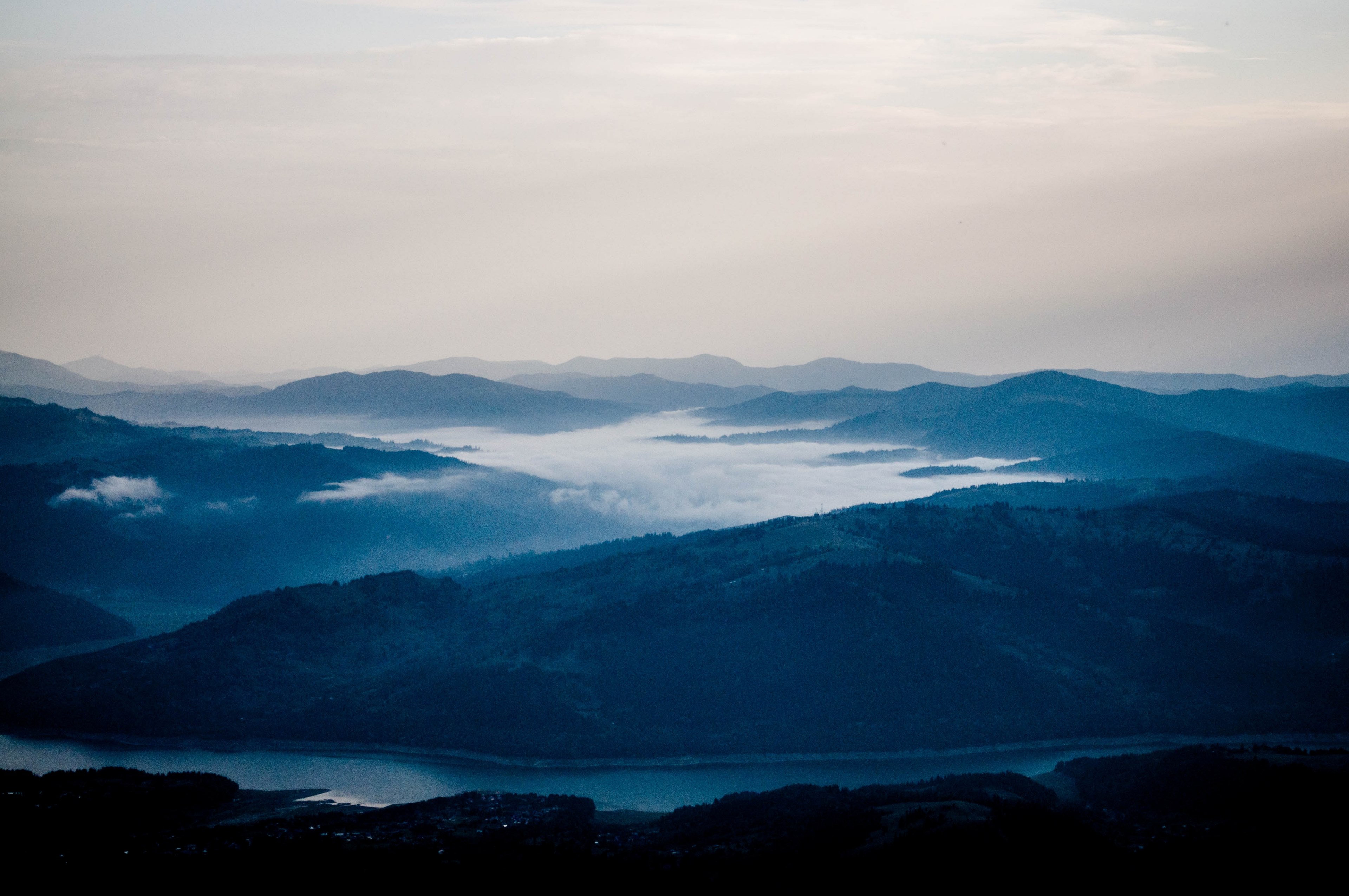 the mountains say good morning 4k, HD Wallpaper