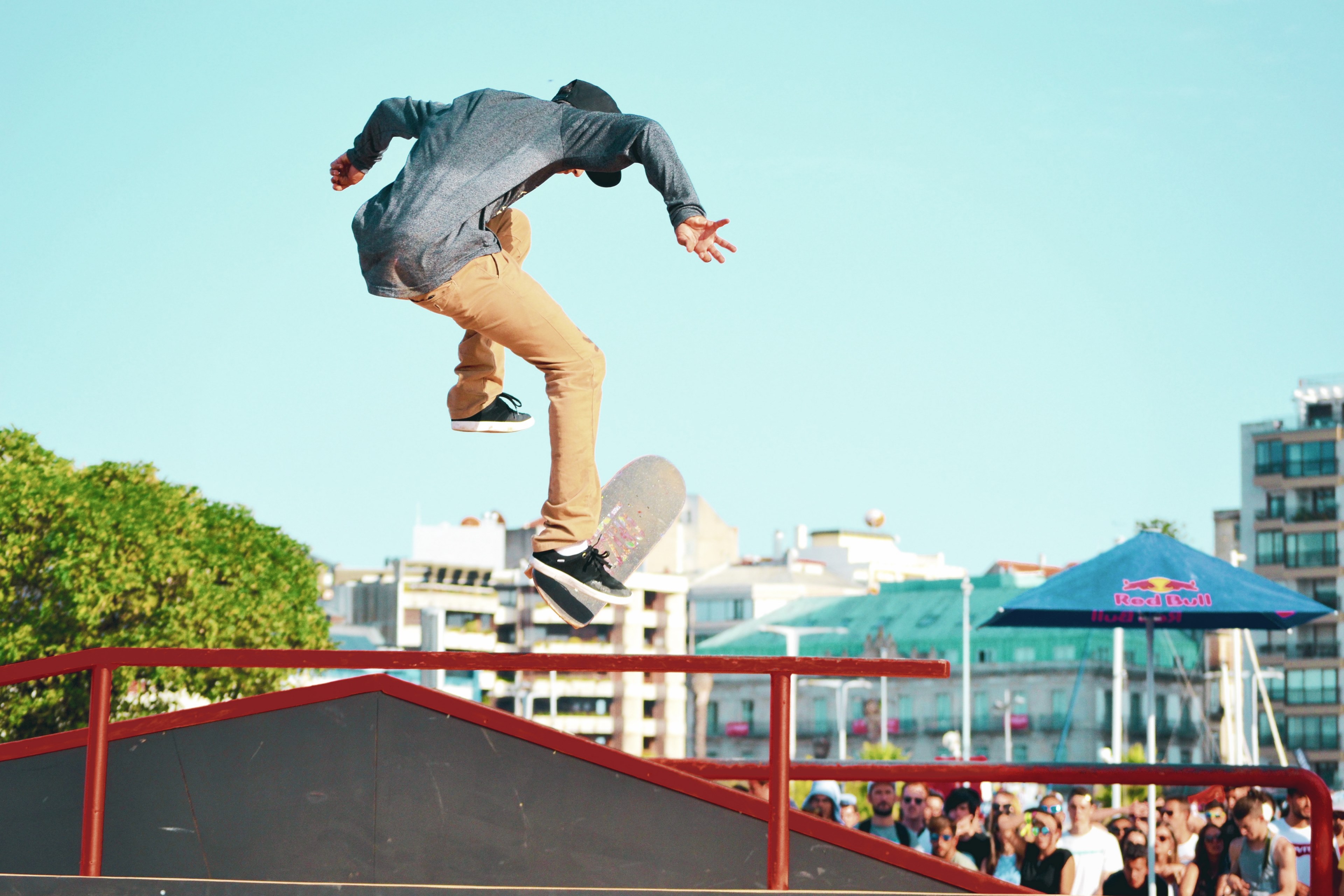 skate park 4k, HD Wallpaper