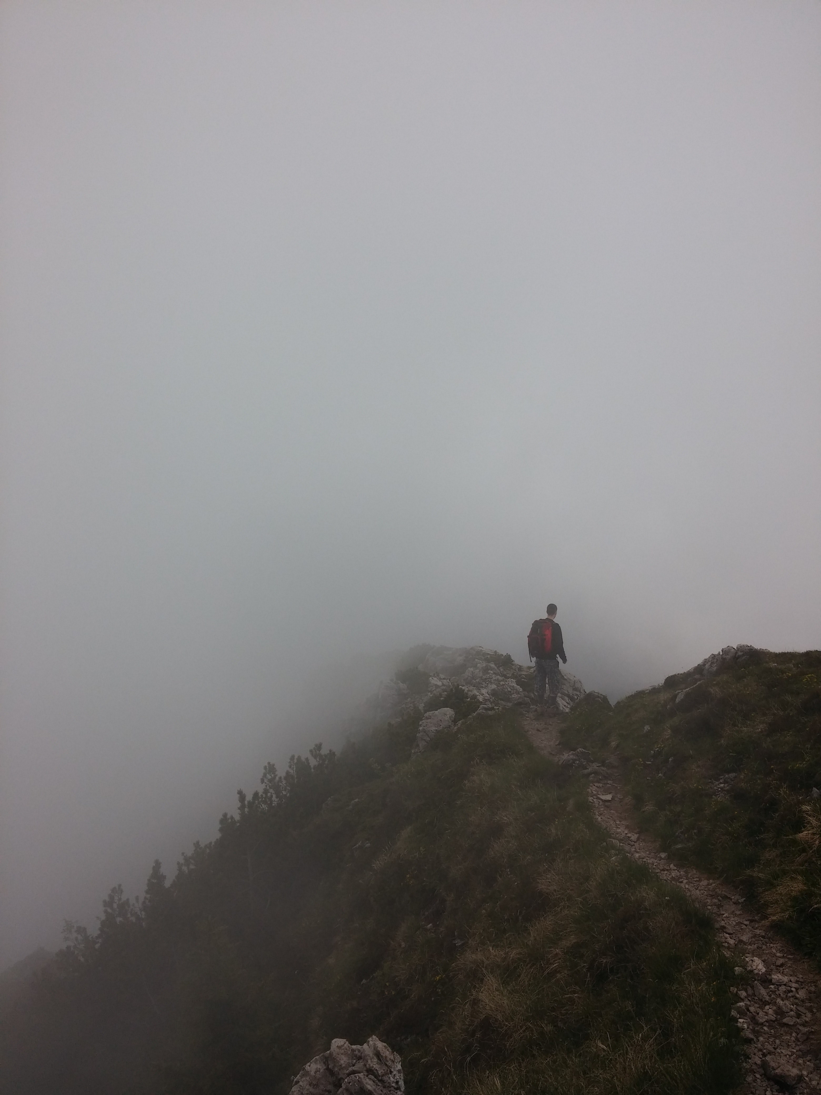hiking hiker mountain and trail hd, 4k, Phone HD Wallpaper