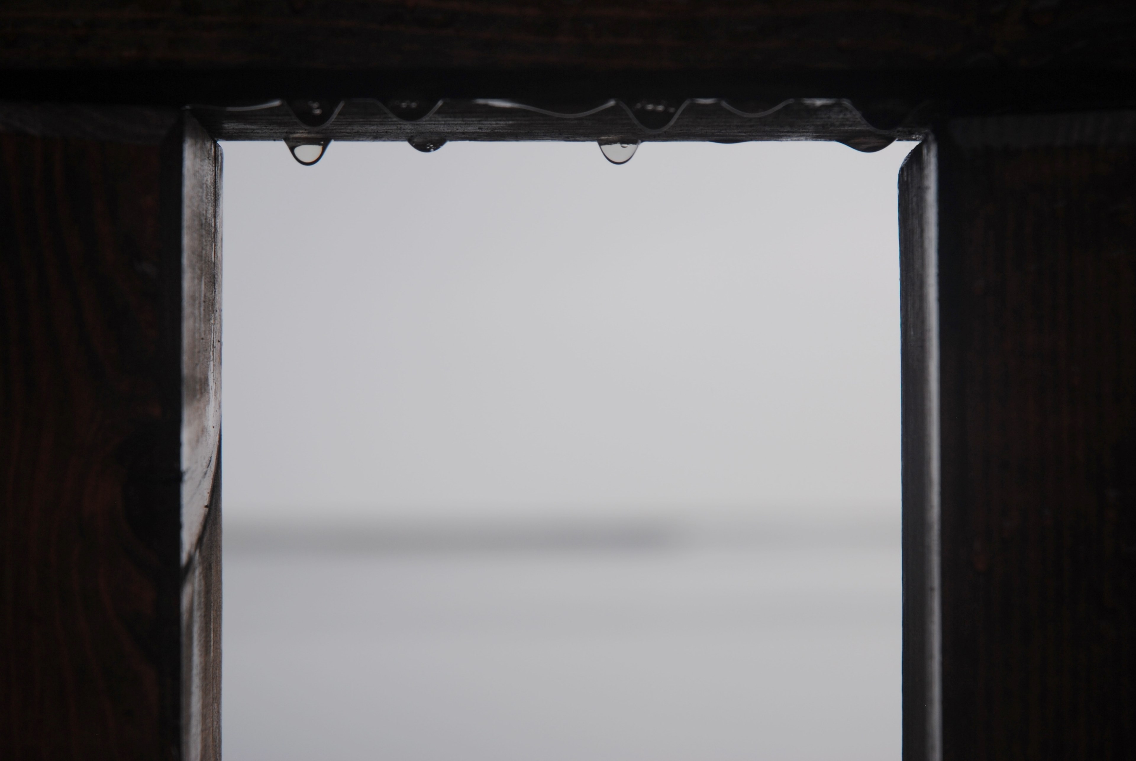frame droplet rainy and rain 4k, HD Wallpaper
