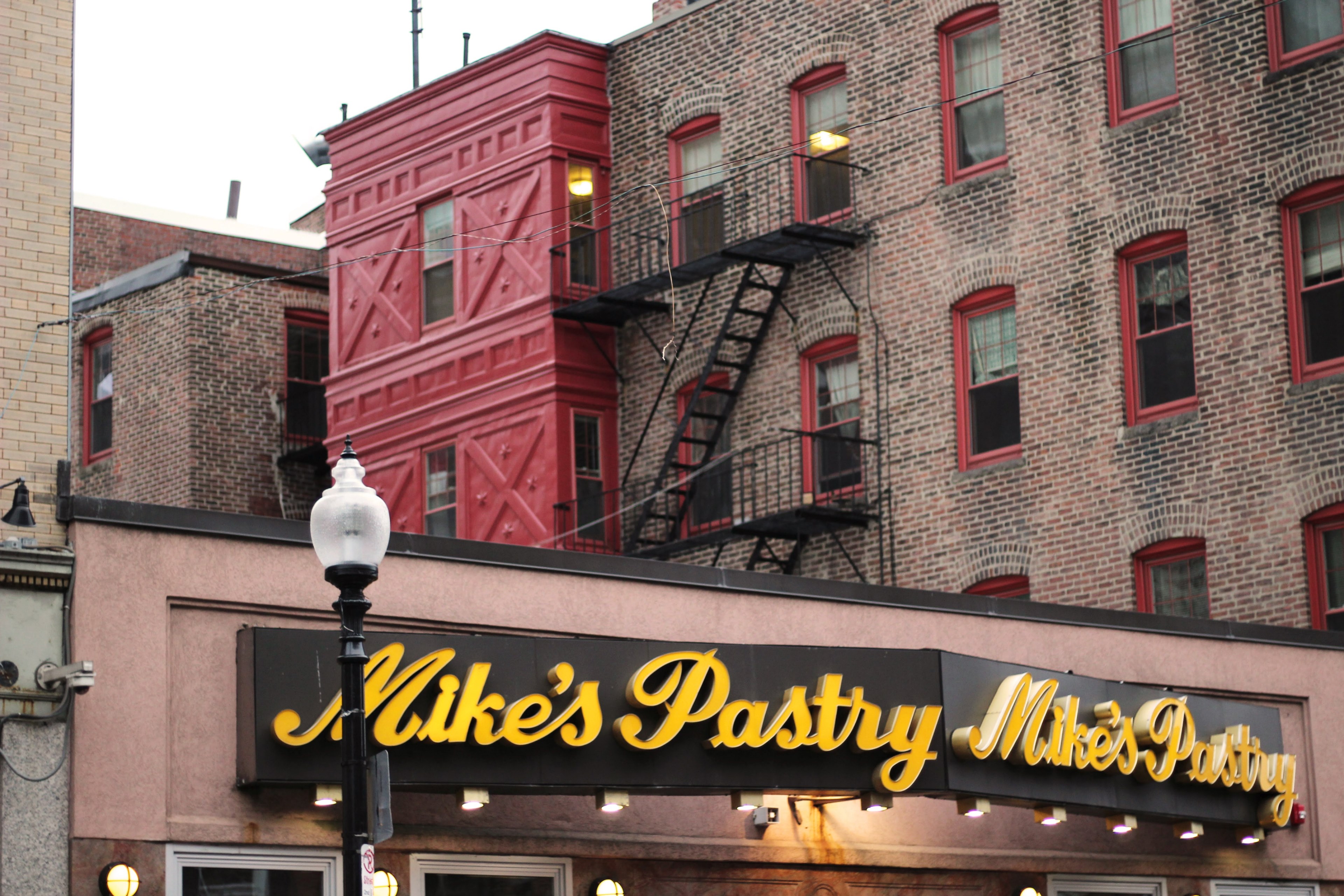 architecture bakery mikes pastry and north end 4k, HD Wallpaper