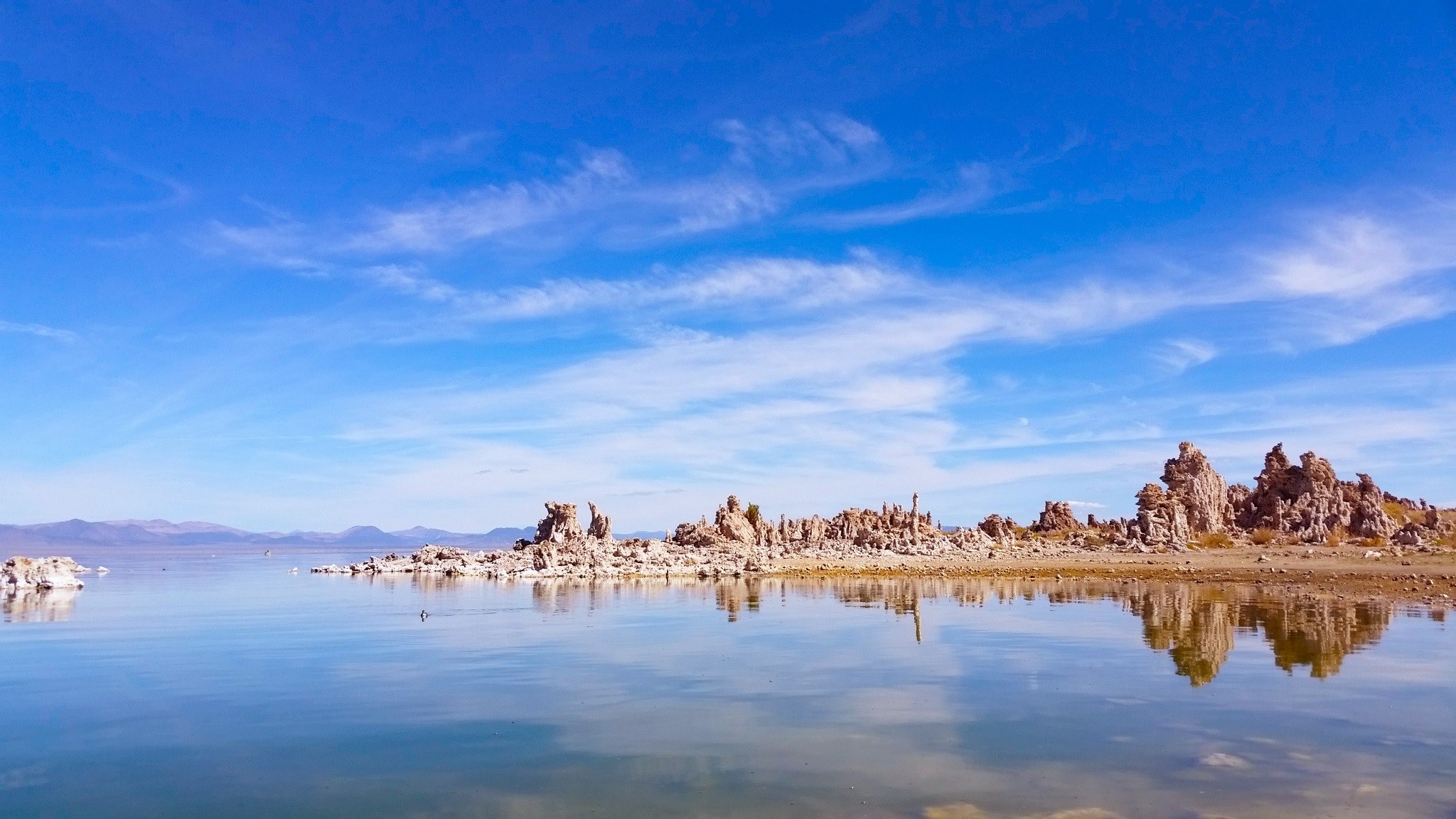 lake cloud reflection and mountain 4k, HD Wallpaper