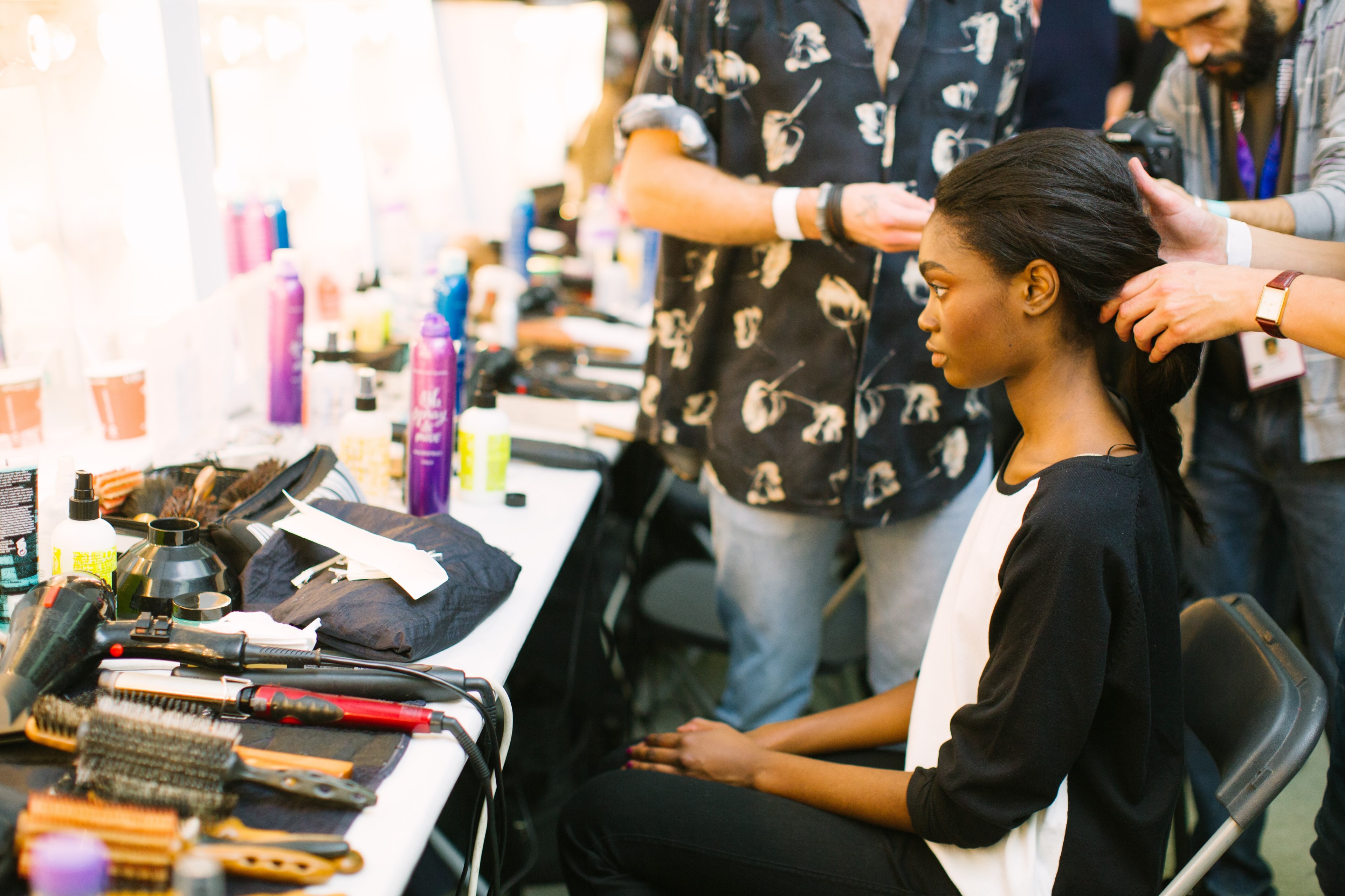 fashion week fashion show and backstage 4k, HD Wallpaper
