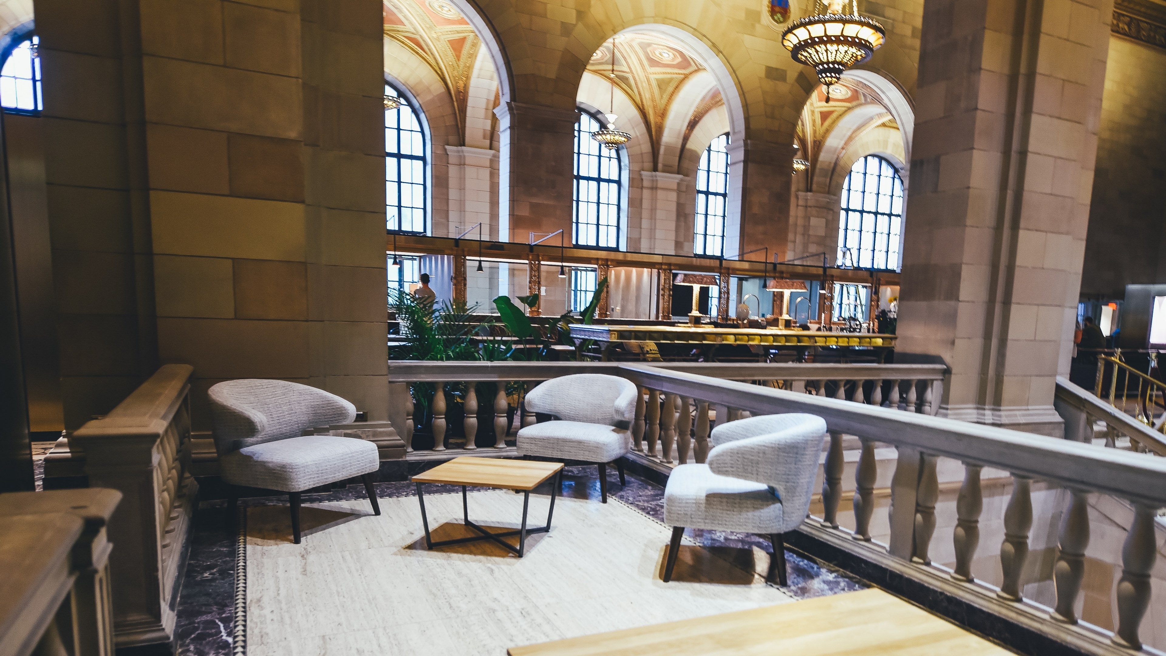chair interior table and collective 4k, HD Wallpaper