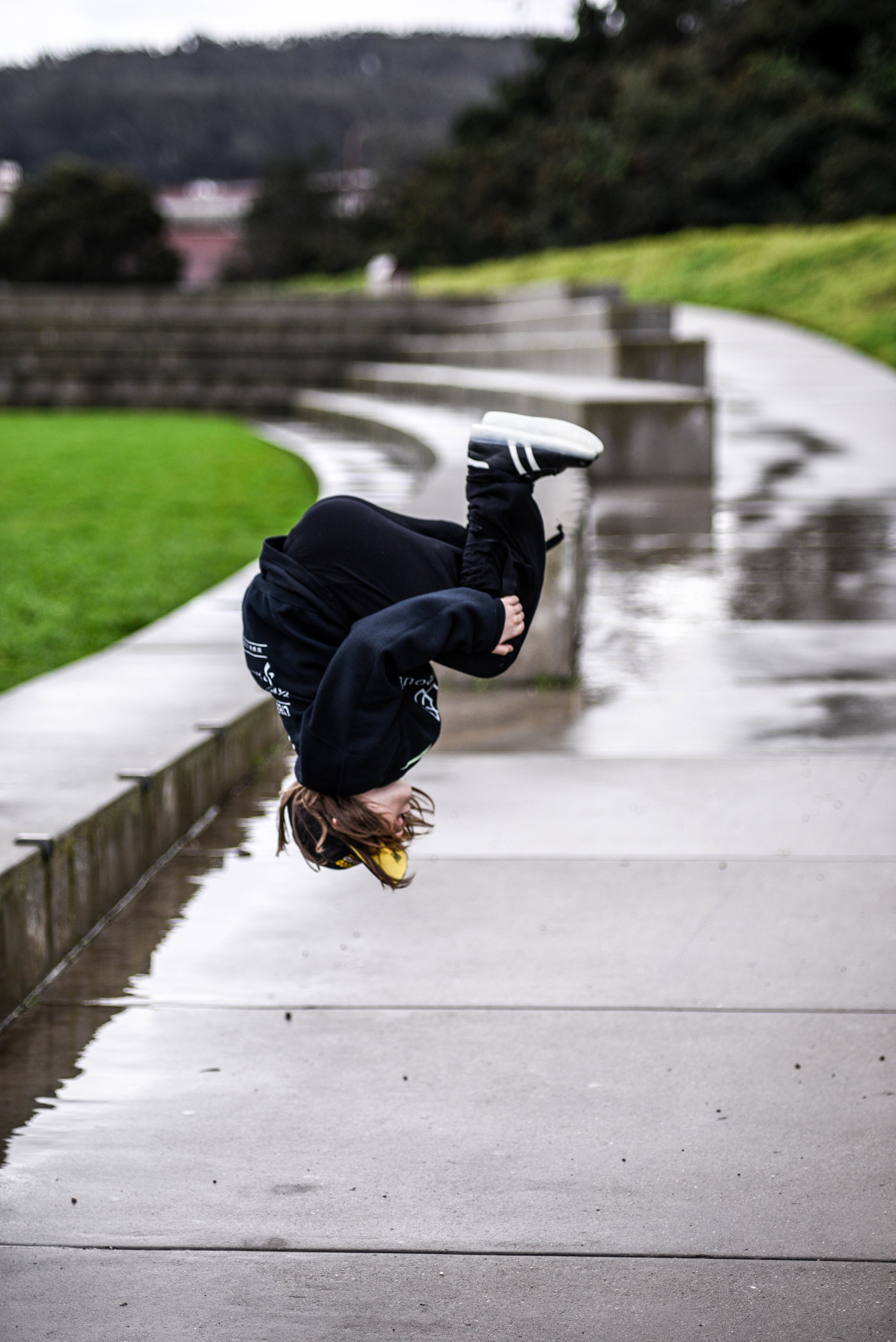 youth teem jump and flipping hd, 4k, Phone HD Wallpaper
