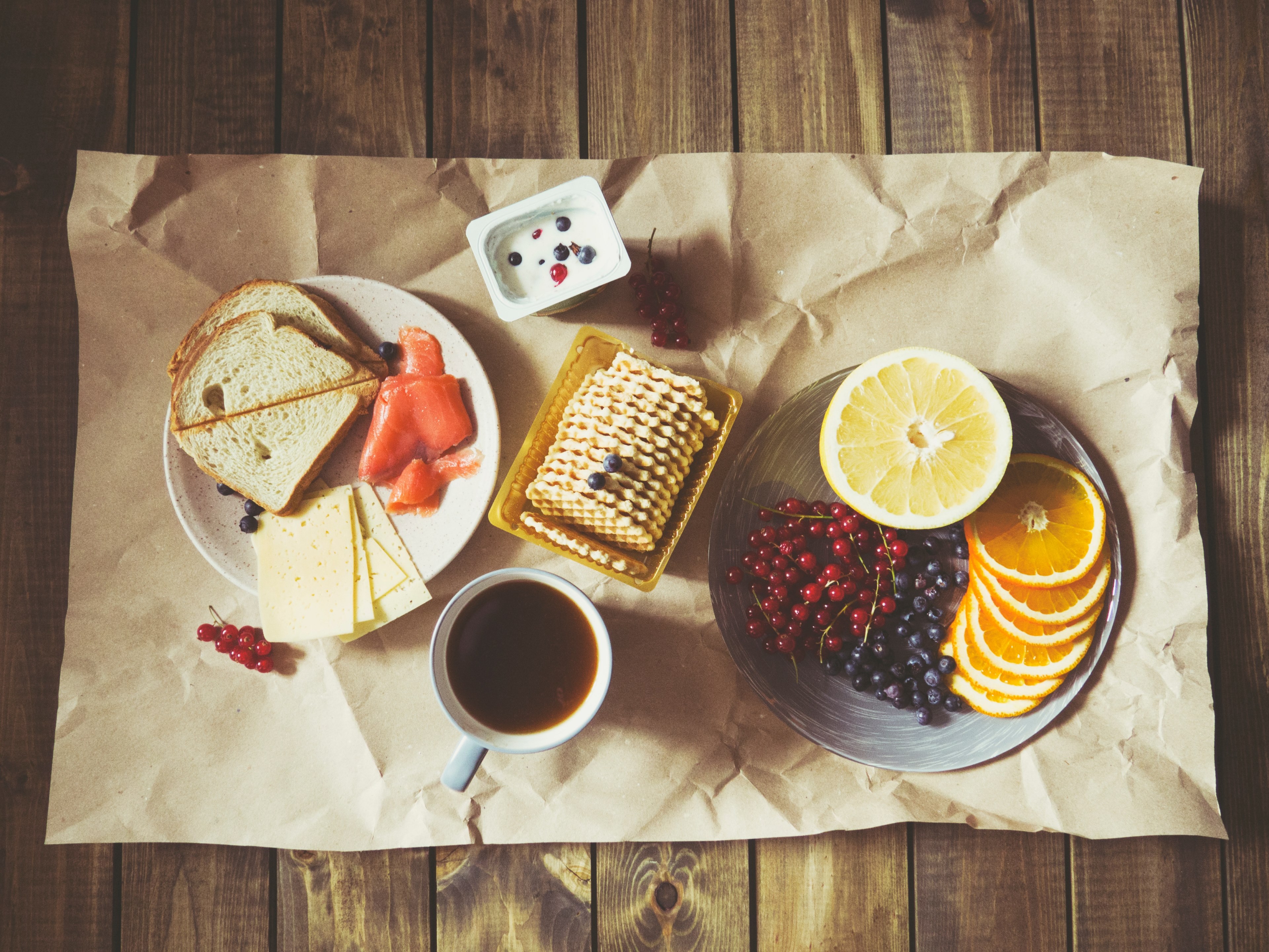 breakfast food cheese and bread 4k, HD Wallpaper