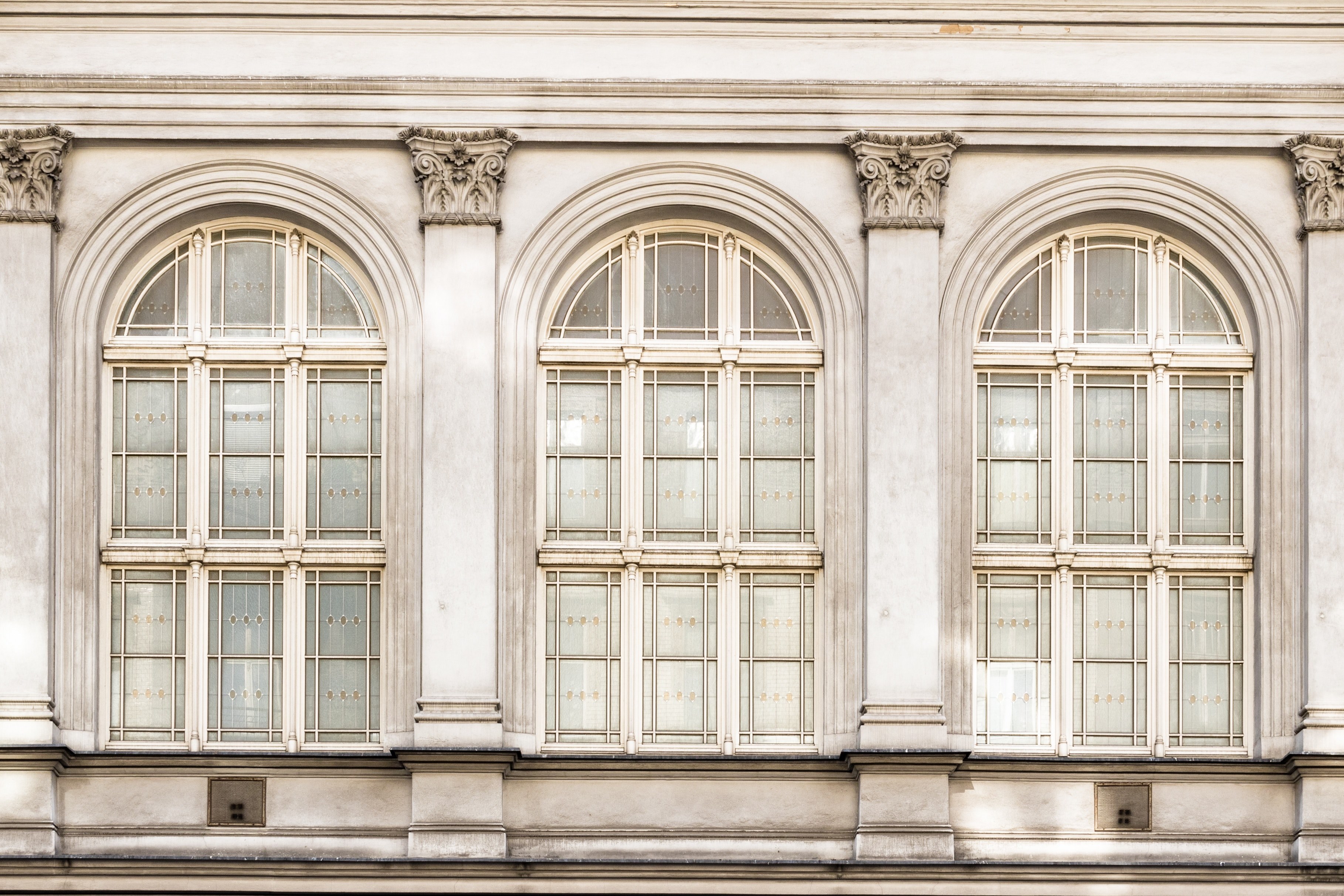 window building architecture and arch 4k, HD Wallpaper